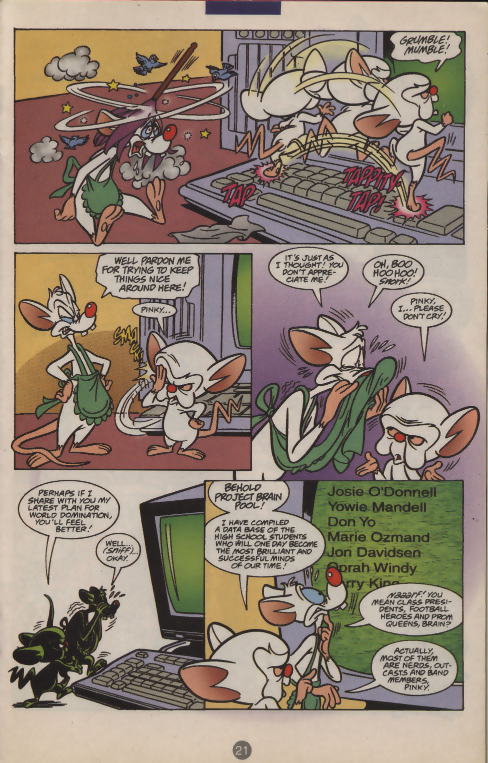Read online Pinky and The Brain comic -  Issue #21 - 15