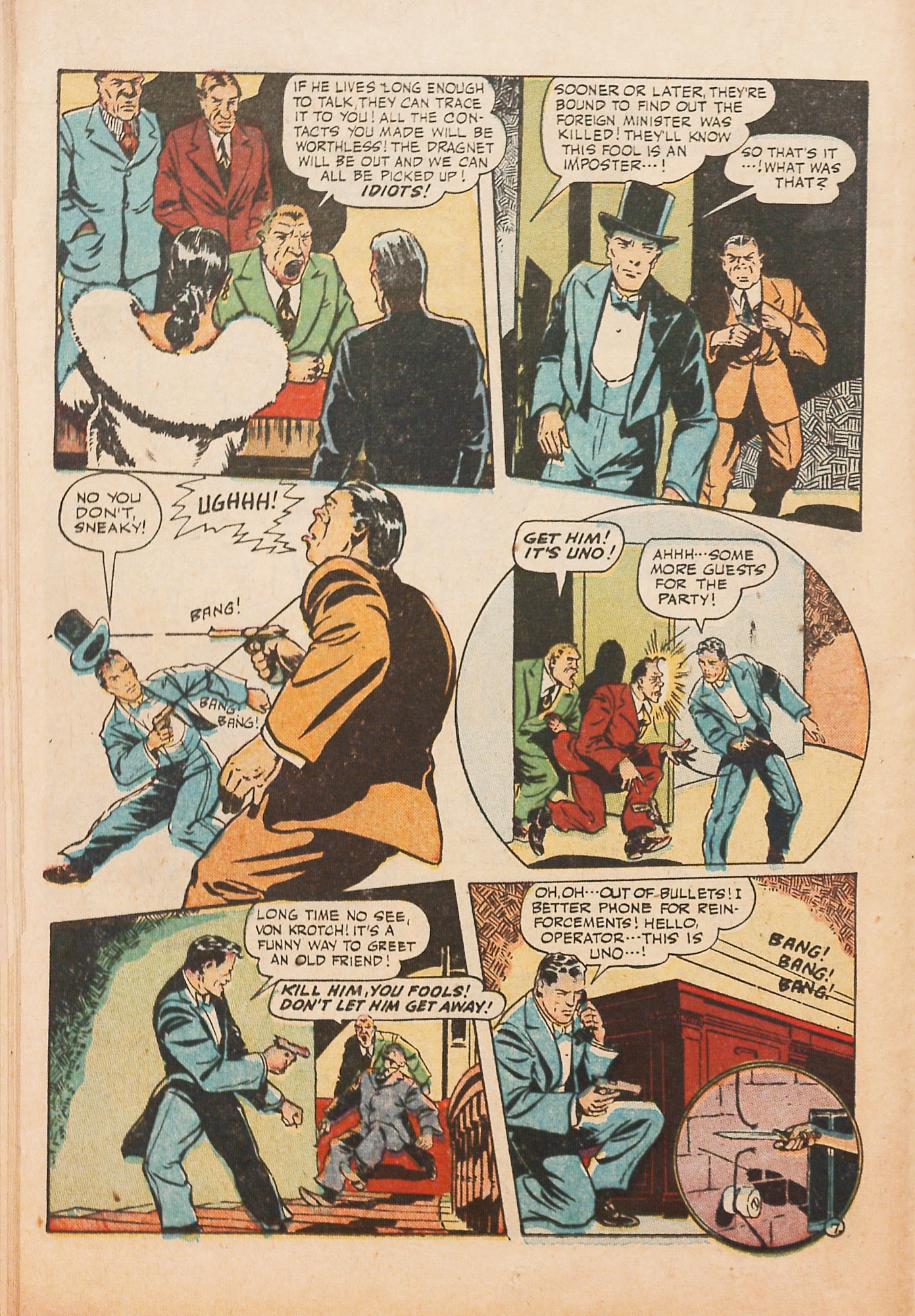 Read online Super-Mystery Comics comic -  Issue #36 - 26