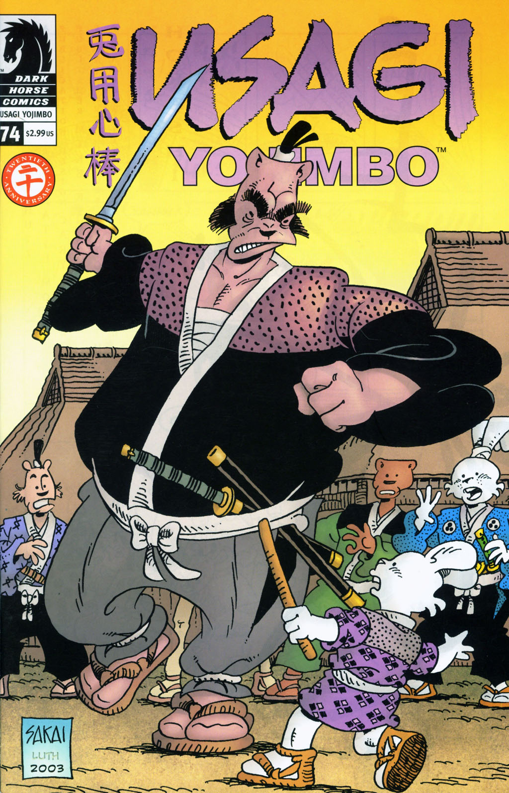 Read online Usagi Yojimbo (1996) comic -  Issue #74 - 1