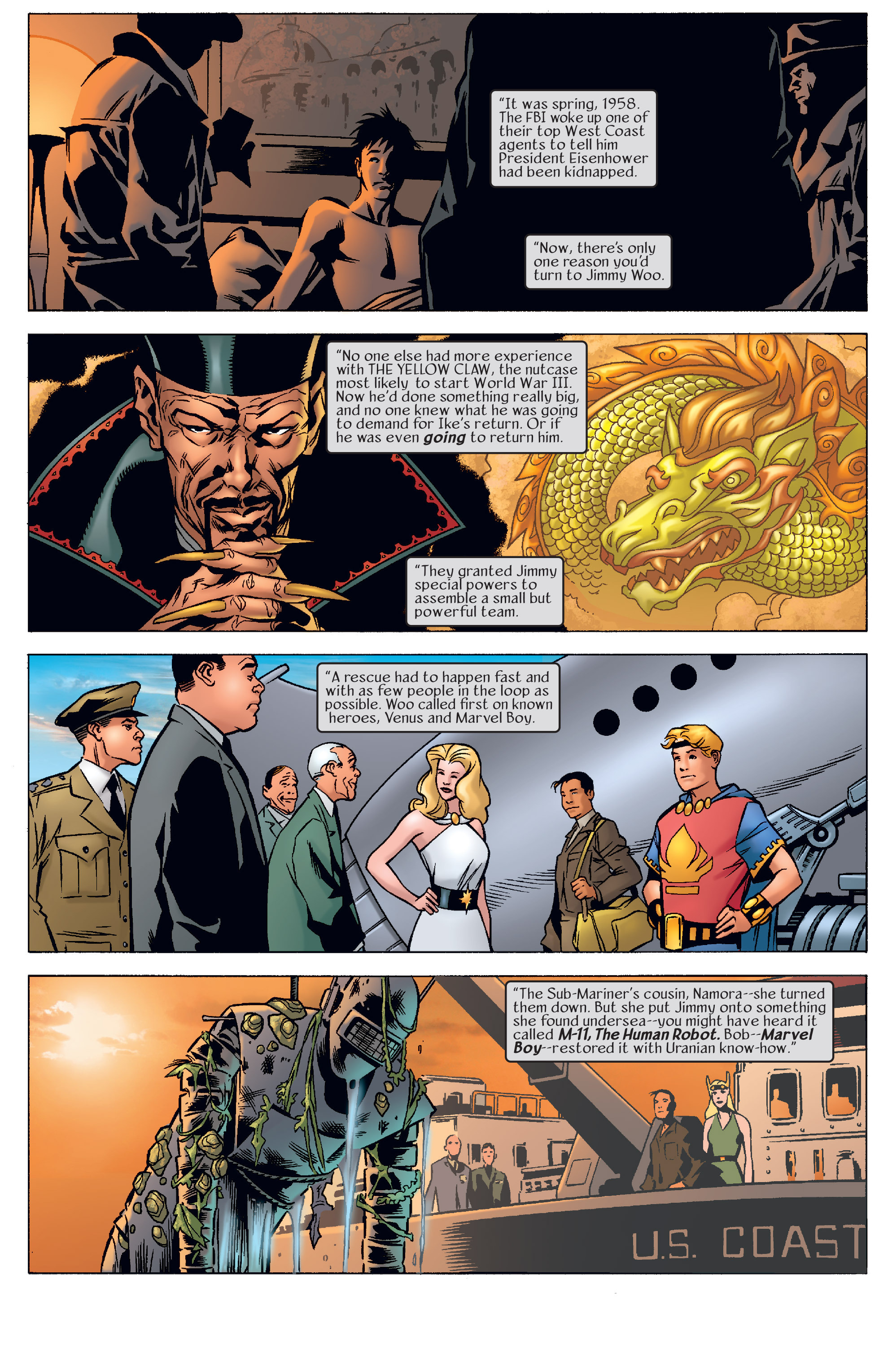 Read online Agents Of Atlas (2006) comic -  Issue #1 - 2