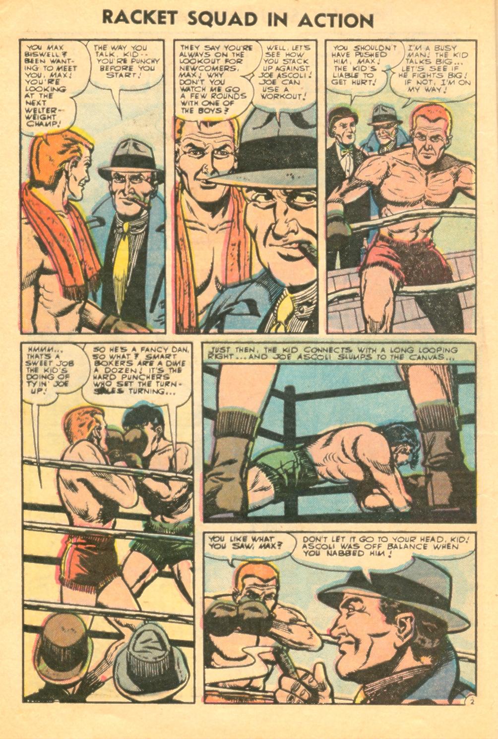 Read online Racket Squad in Action comic -  Issue #19 - 4