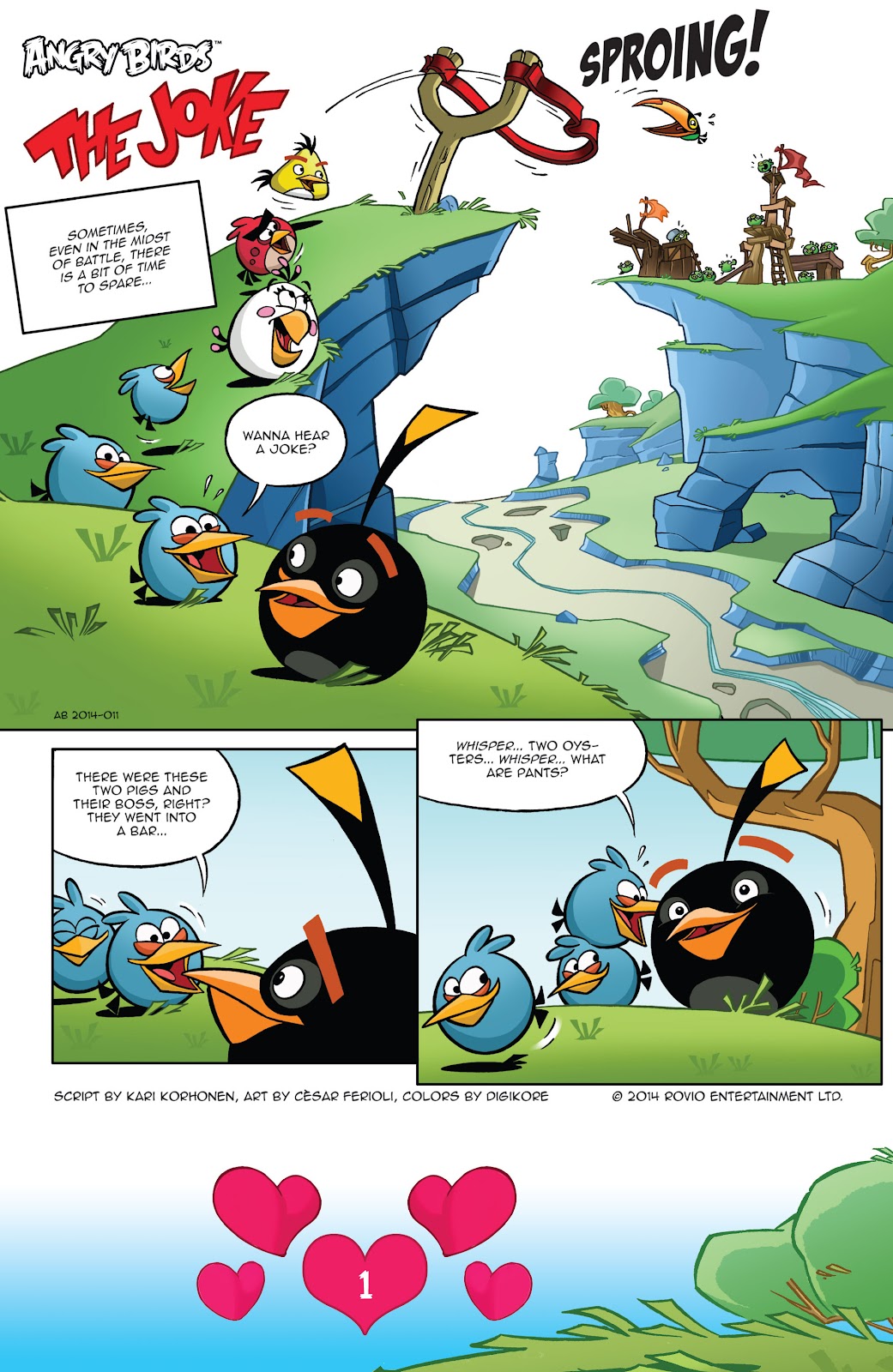 Angry Birds Comics (2016) issue 2 - Page 3