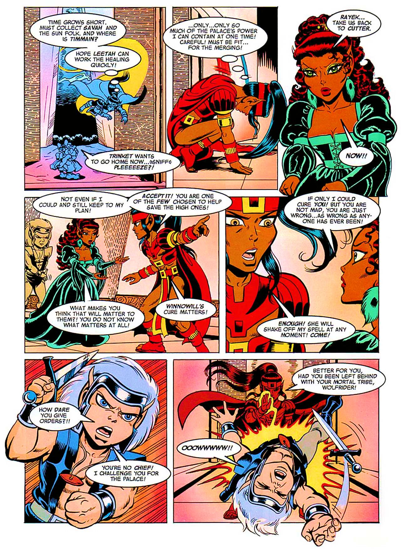 Read online ElfQuest: Kings of the Broken Wheel comic -  Issue #9 - 7