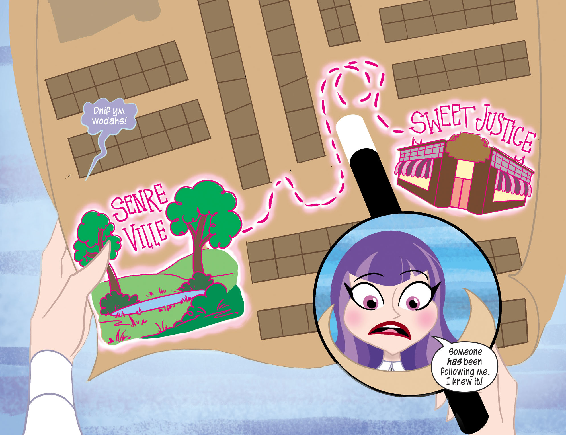 Read online DC Super Hero Girls: Weird Science comic -  Issue #12 - 13