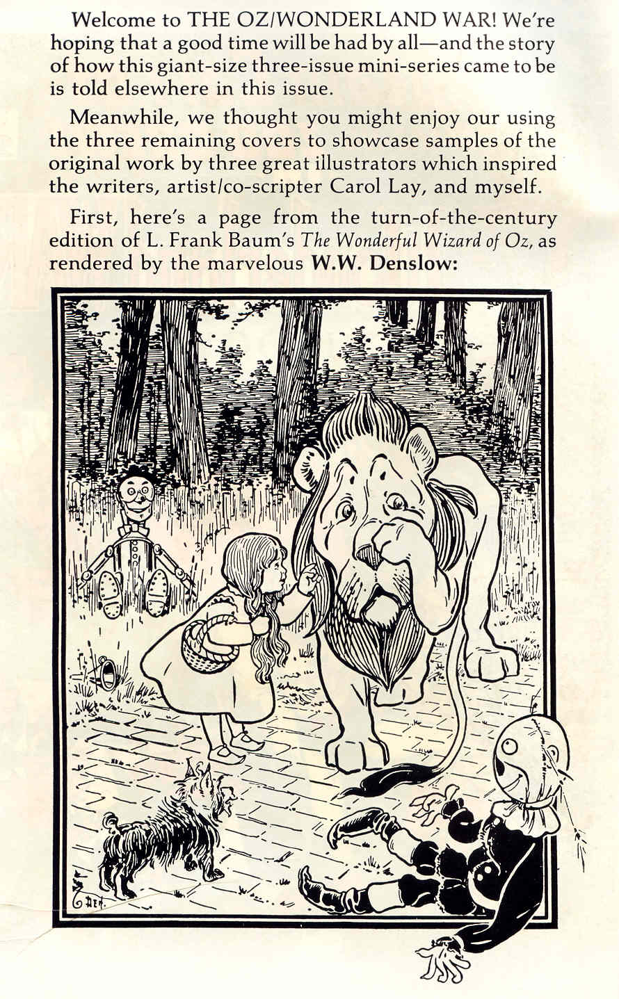 Read online The Oz-Wonderland War comic -  Issue #1 - 2