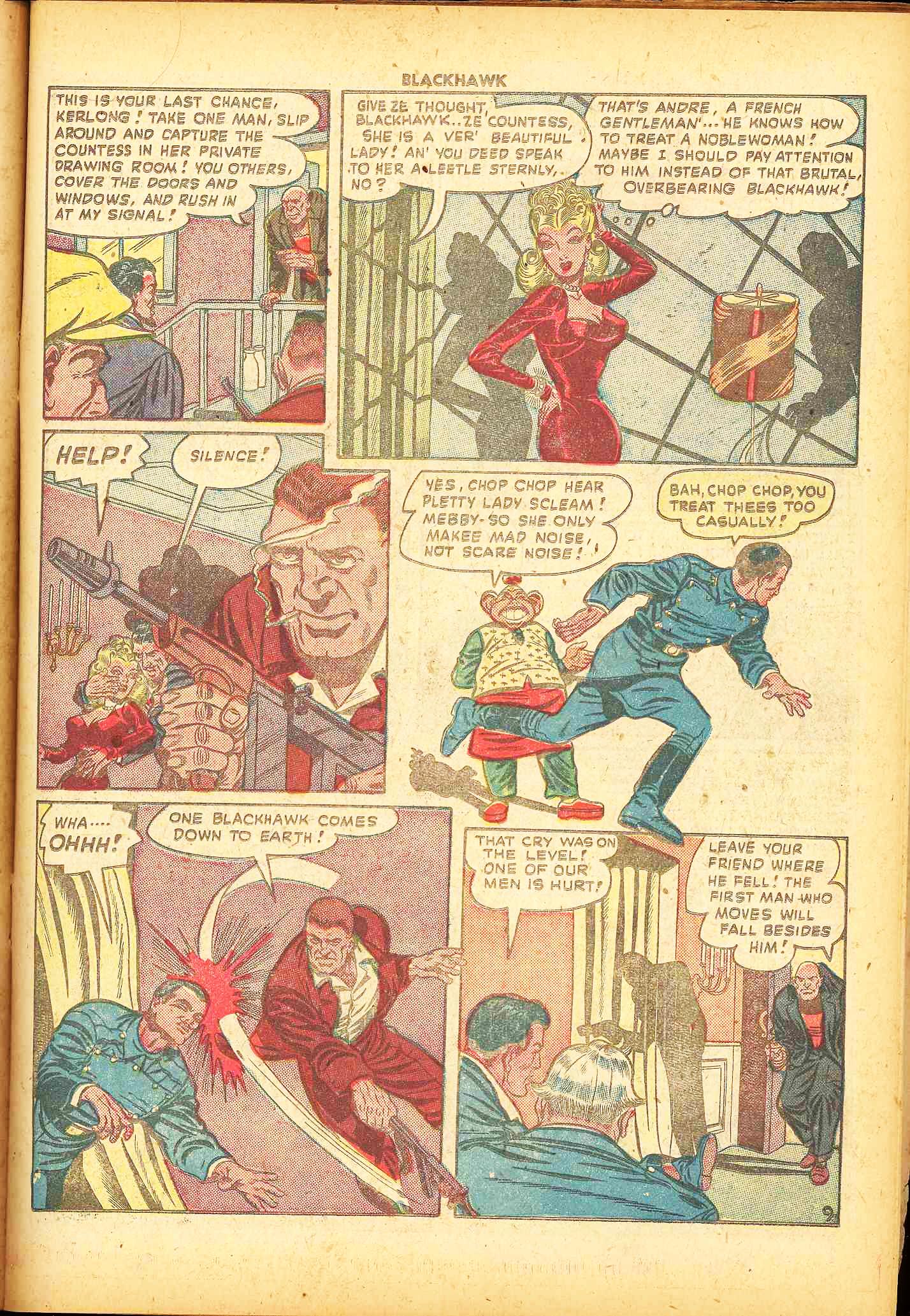 Read online Blackhawk (1957) comic -  Issue #20 - 24