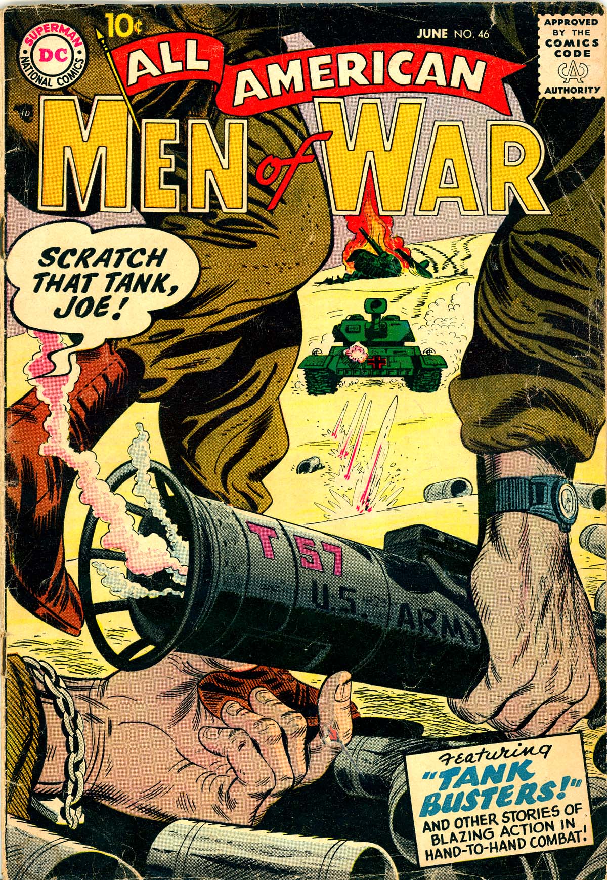 Read online All-American Men of War comic -  Issue #46 - 1