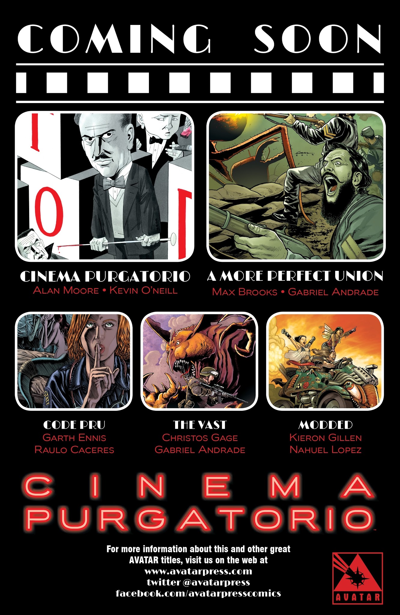 Read online Alan Moore's Cinema Purgatorio comic -  Issue #13 - 52