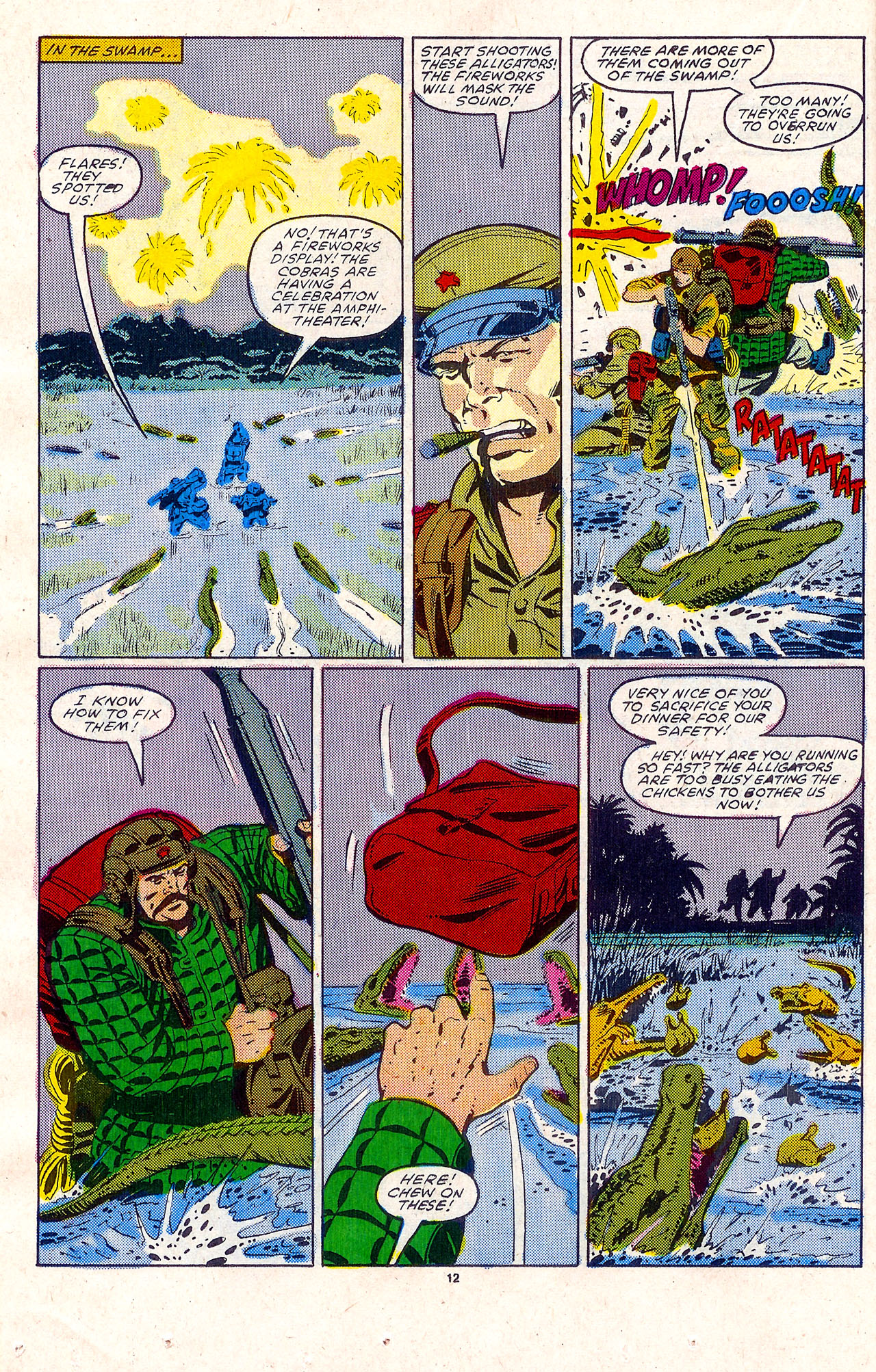 Read online G.I. Joe Yearbook comic -  Issue #4 - 14