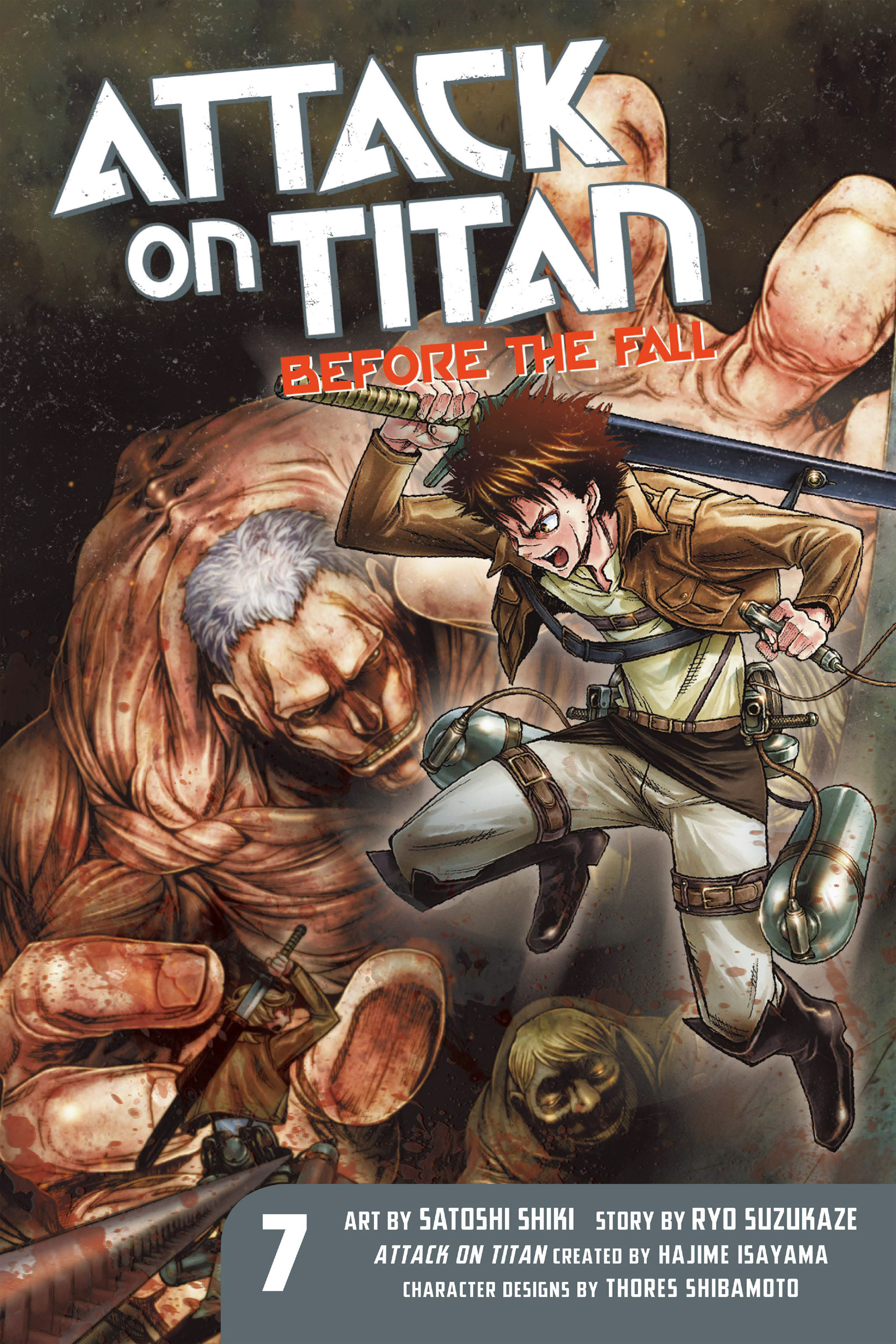 Read online Attack on Titan: Before the Fall comic -  Issue #7 - 1