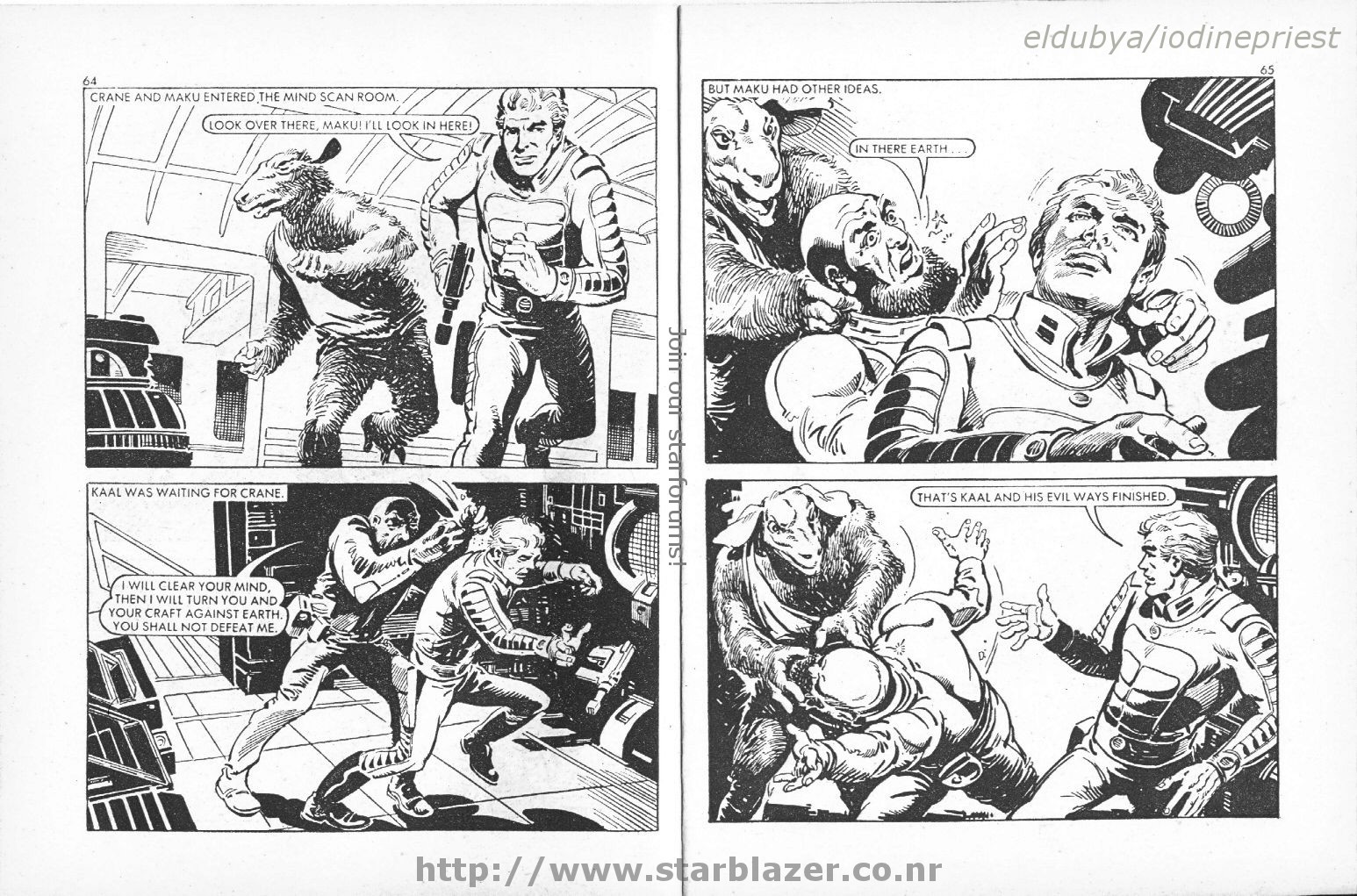 Read online Starblazer comic -  Issue #26 - 34