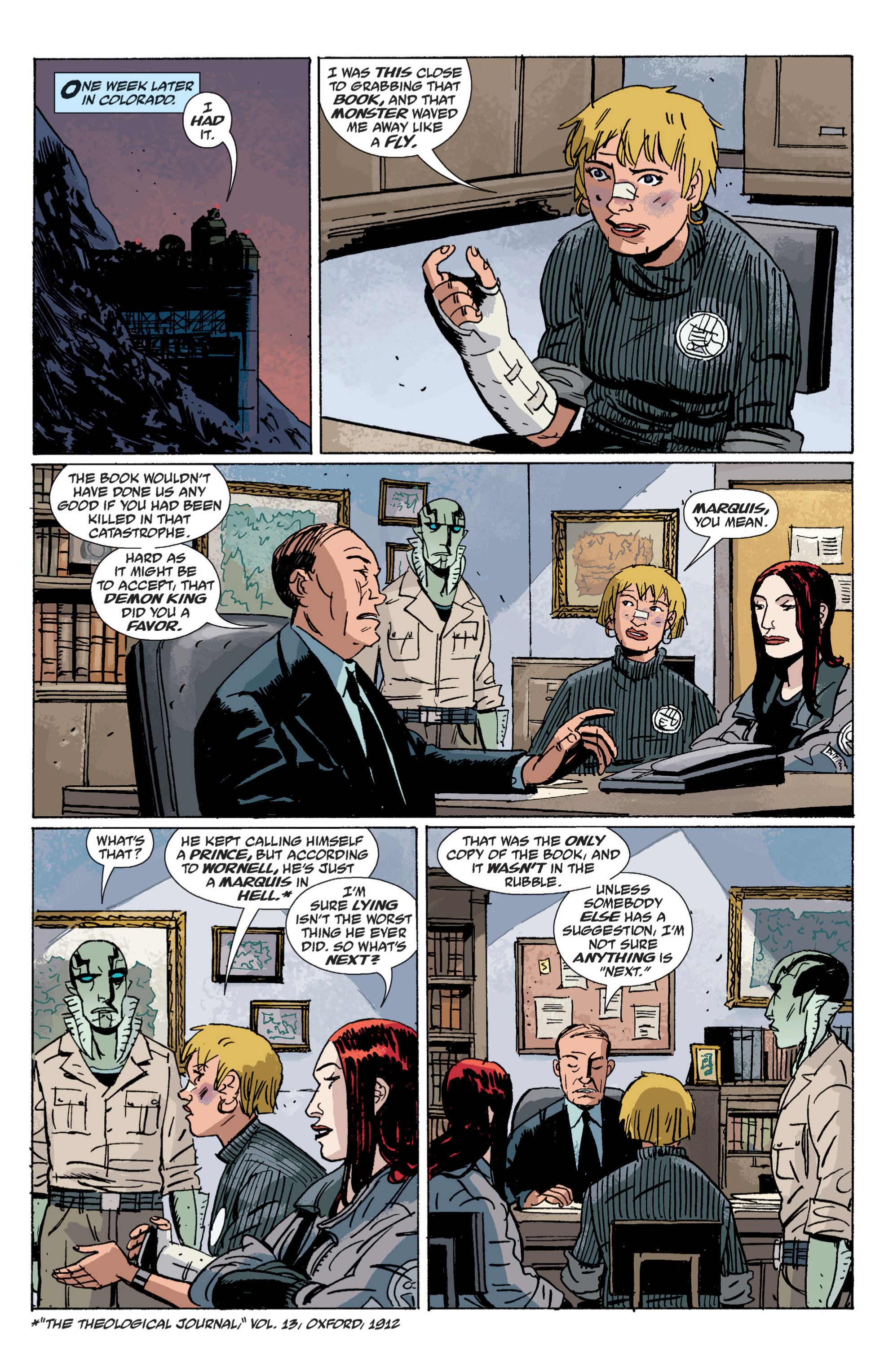 Read online B.P.R.D. (2003) comic -  Issue # TPB 6 - 130
