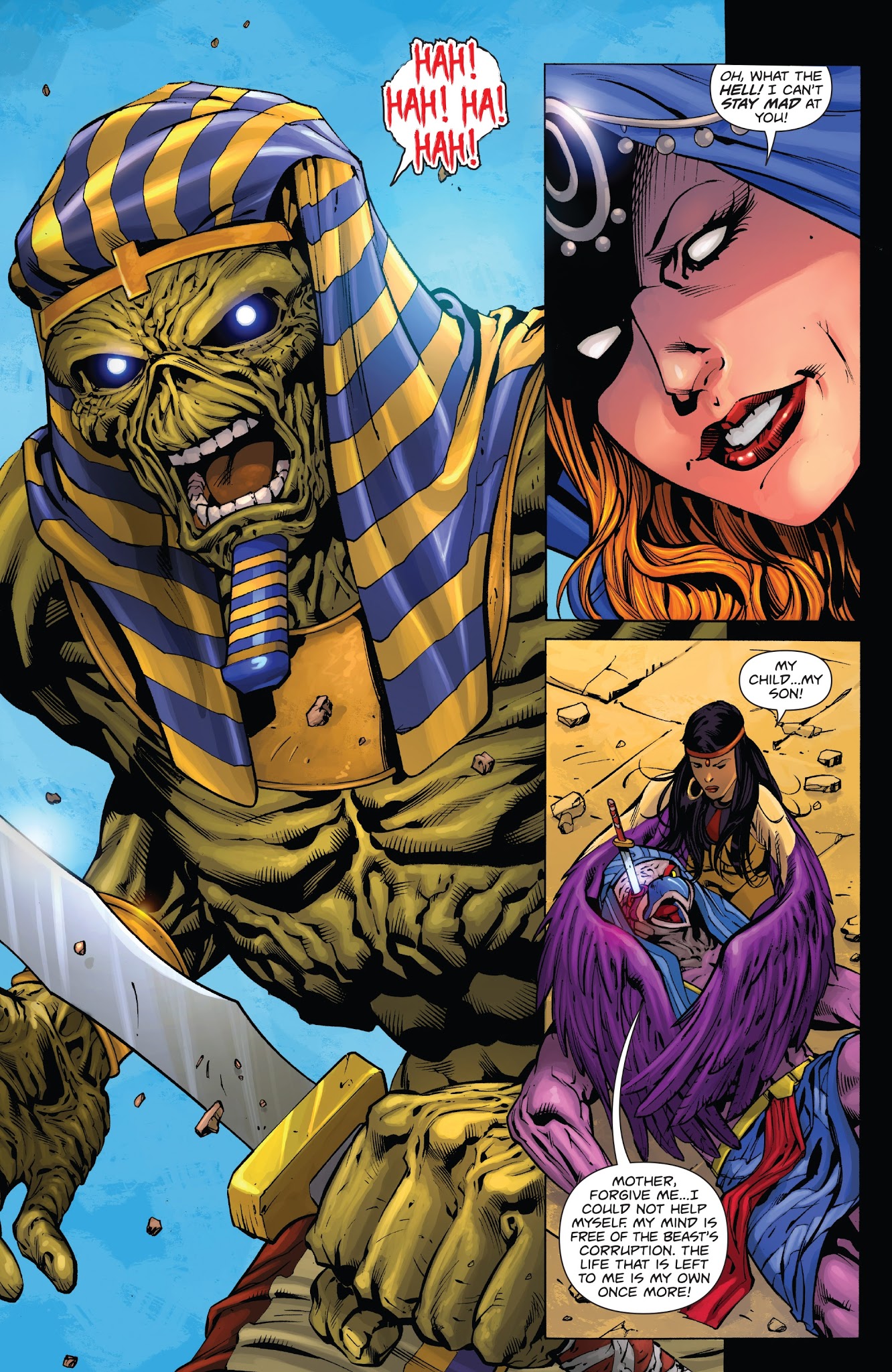 Read online Iron Maiden: Legacy of the Beast comic -  Issue #2 - 26