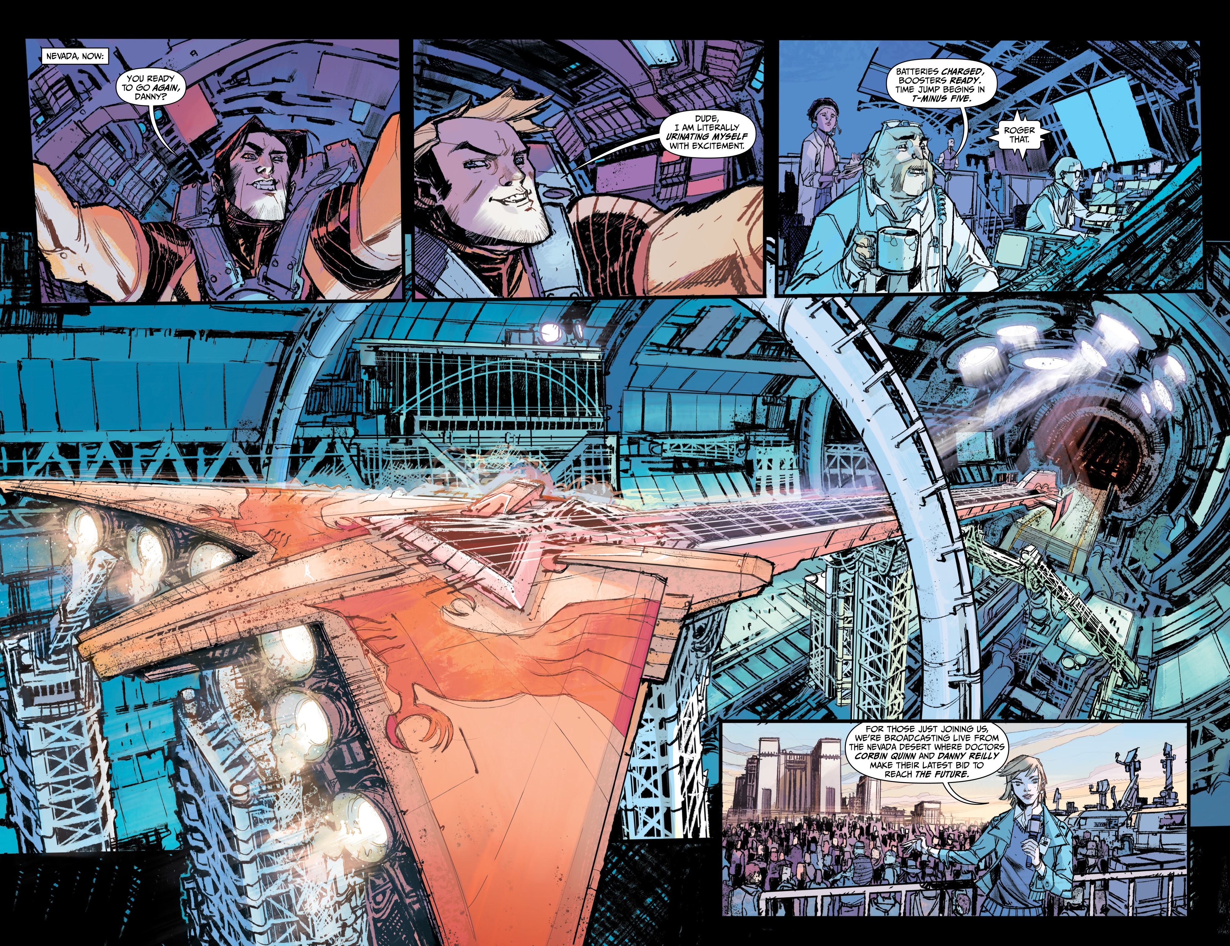 Read online Chrononauts: Futureshock comic -  Issue # _TPB - 8