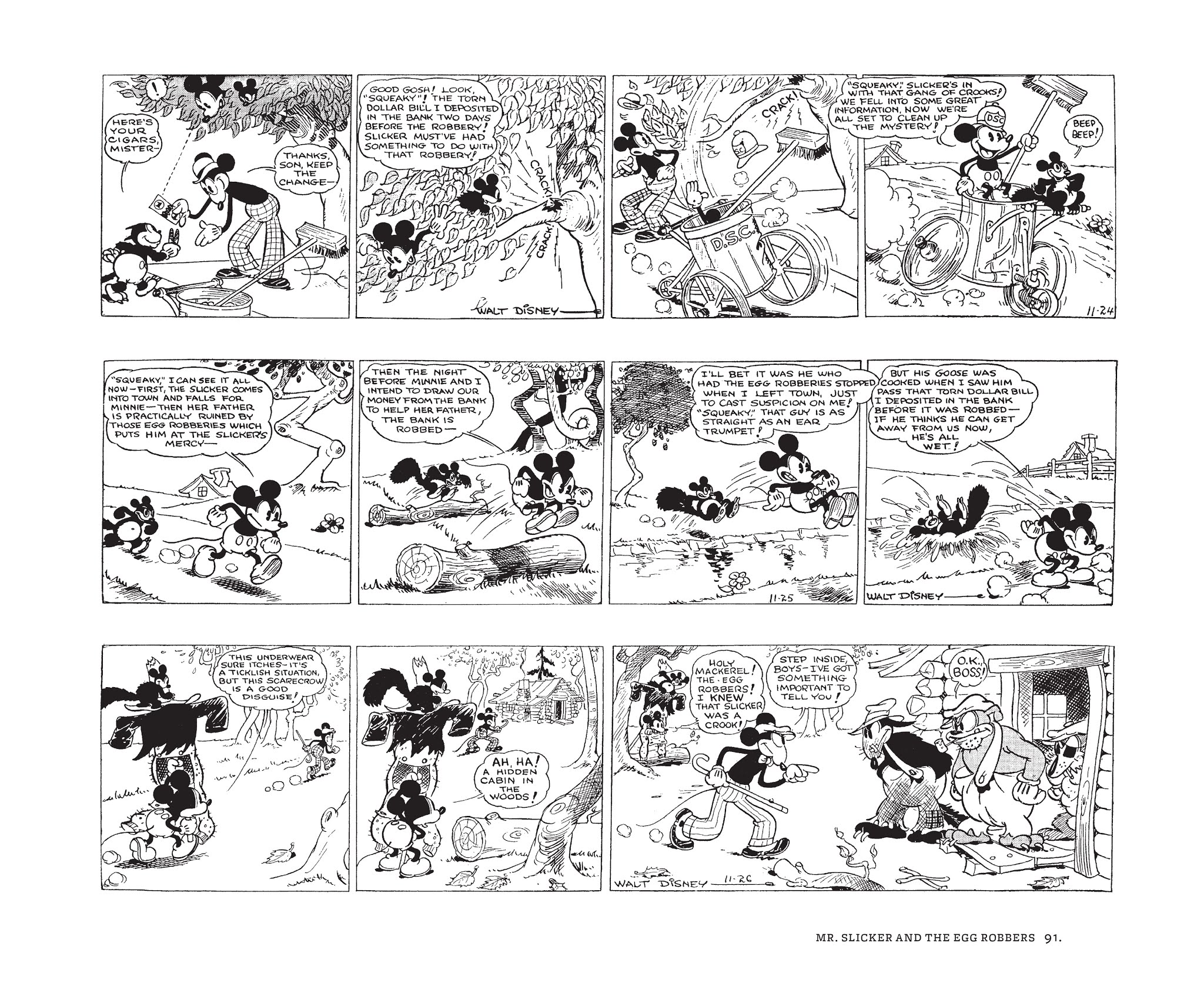 Read online Walt Disney's Mickey Mouse by Floyd Gottfredson comic -  Issue # TPB 1 (Part 1) - 91