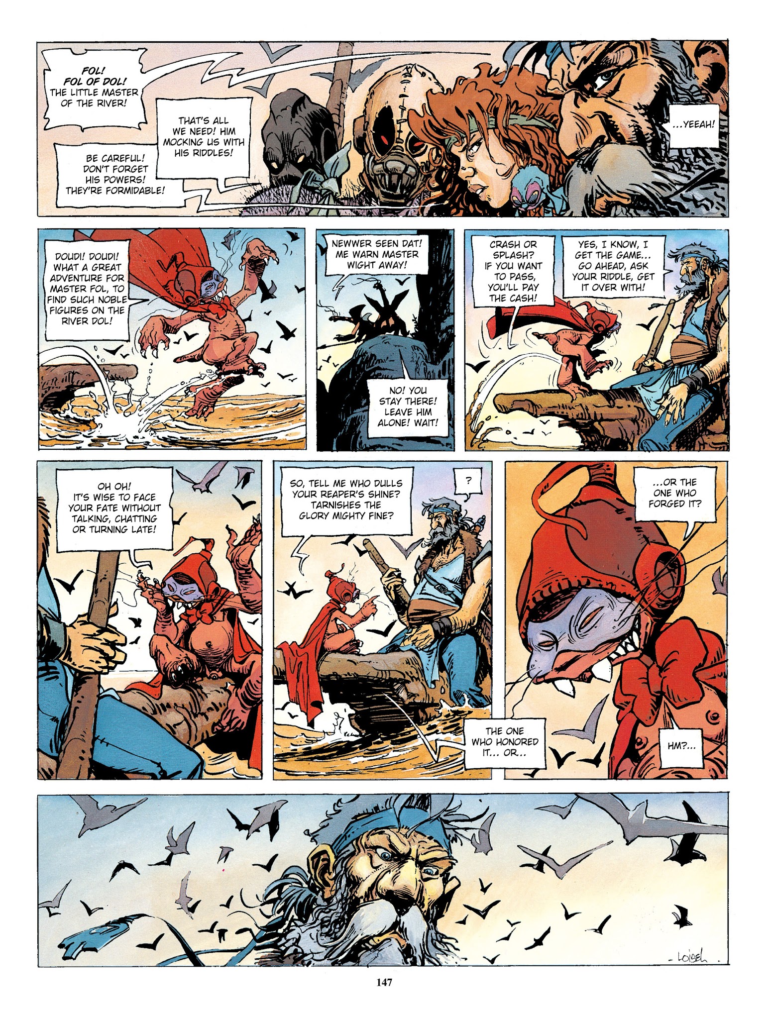 Read online The Quest for the Time Bird comic -  Issue # TPB - 148