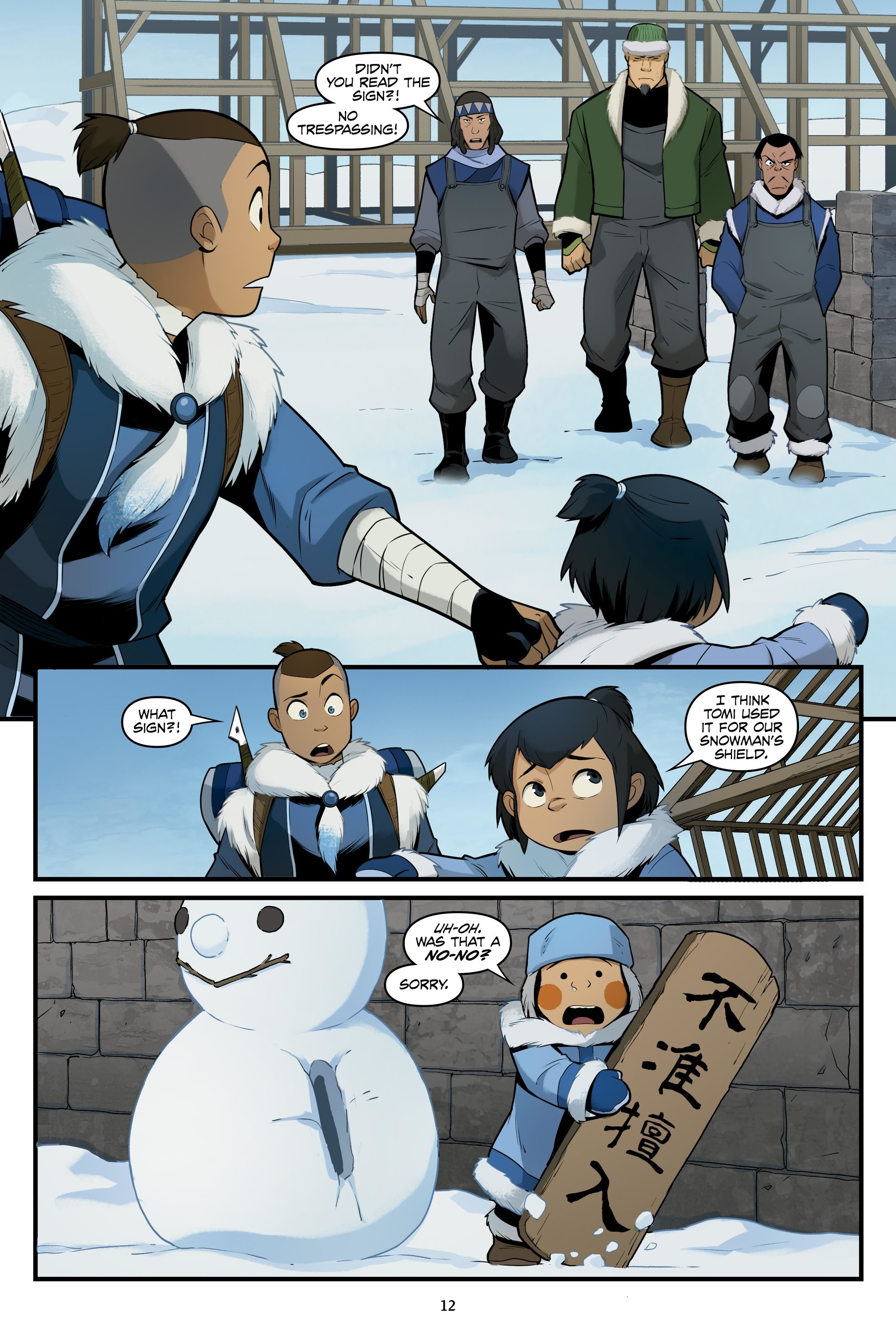 Read online Avatar: The Last Airbender--North and South Omnibus comic -  Issue # TPB (Part 1) - 13