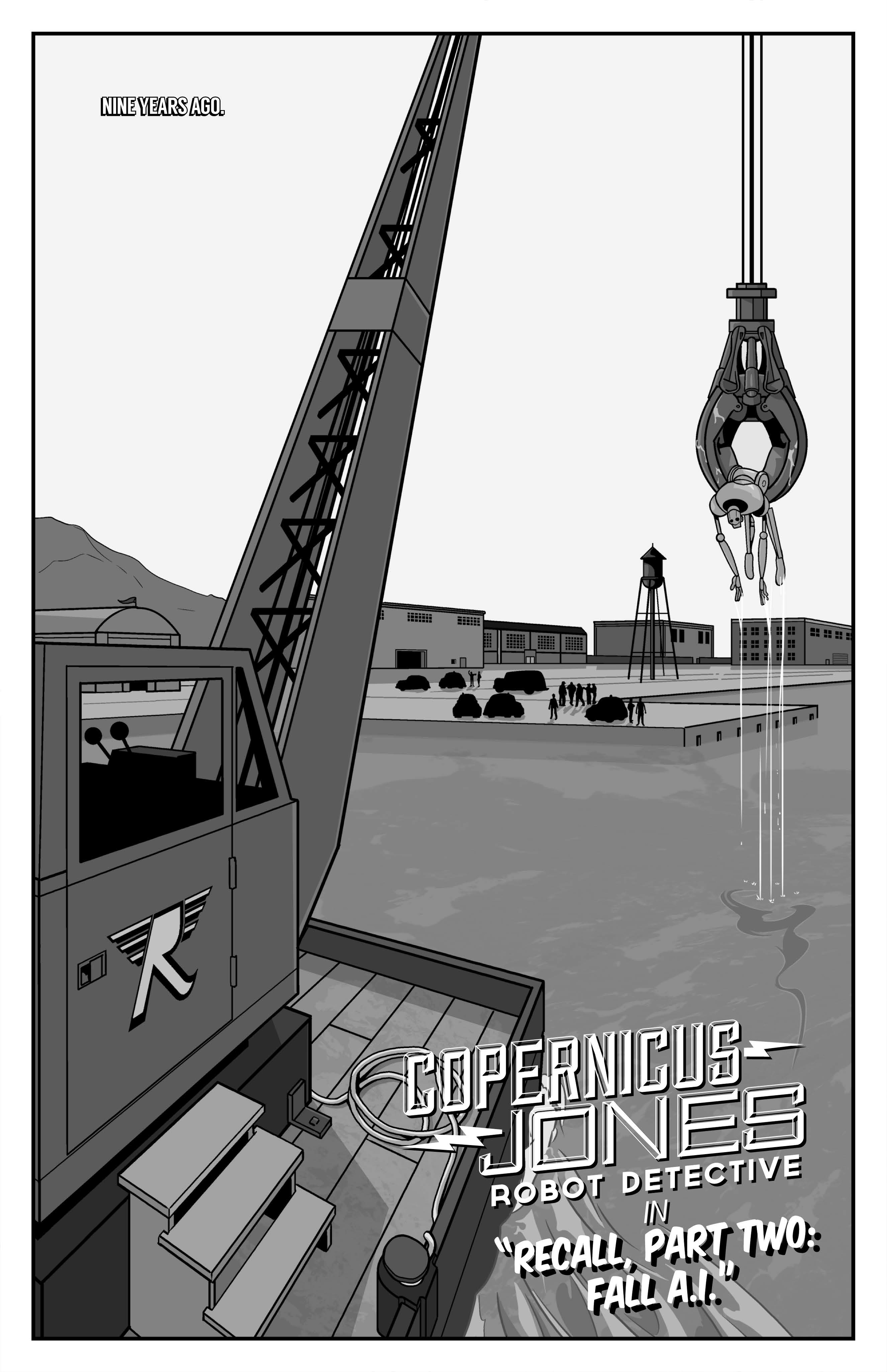 Read online Copernicus Jones: Robot Detective comic -  Issue #9 - 3