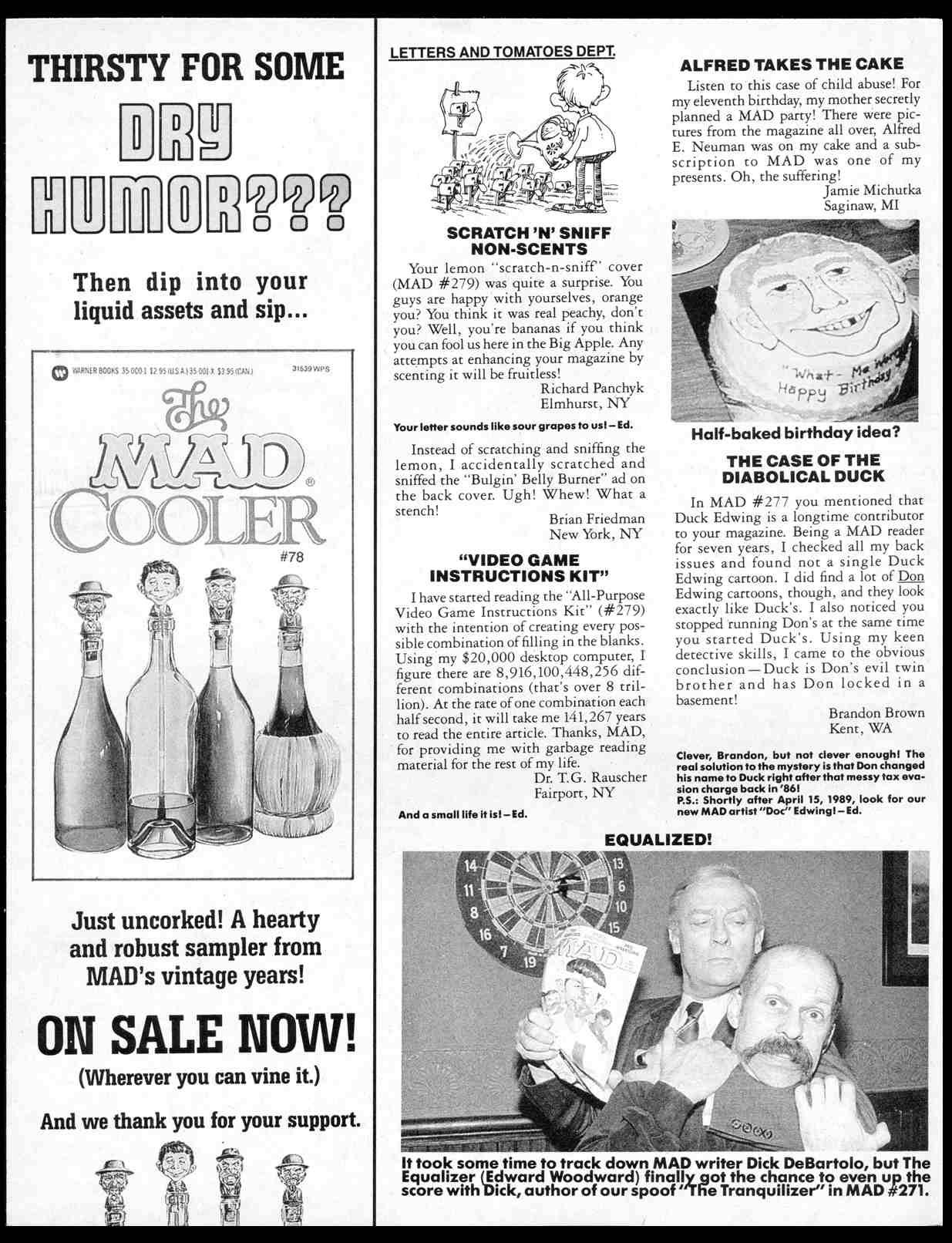 Read online MAD comic -  Issue #281 - 4