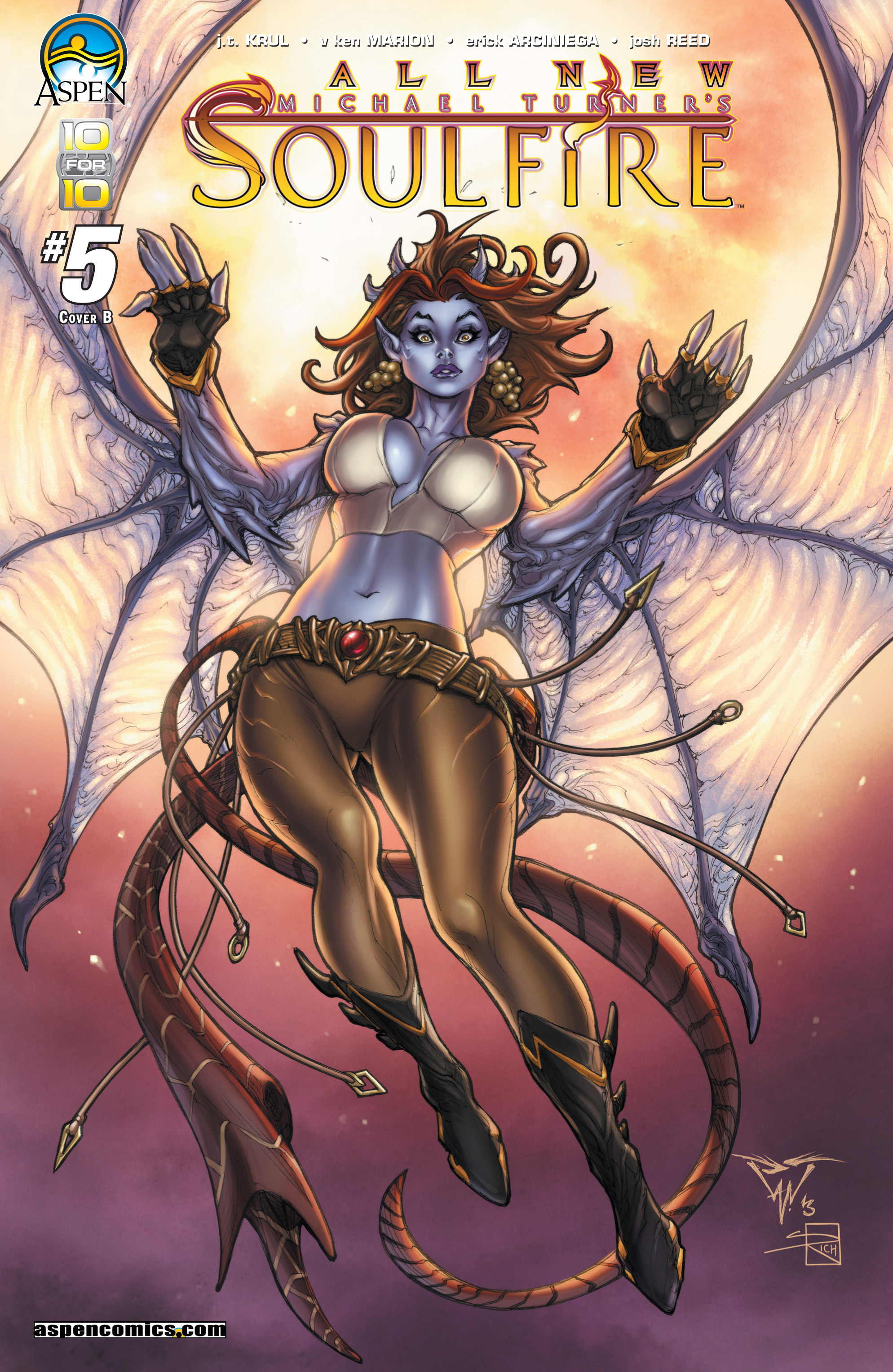 Read online Michael Turner's Soulfire (2013) comic -  Issue #5 - 2
