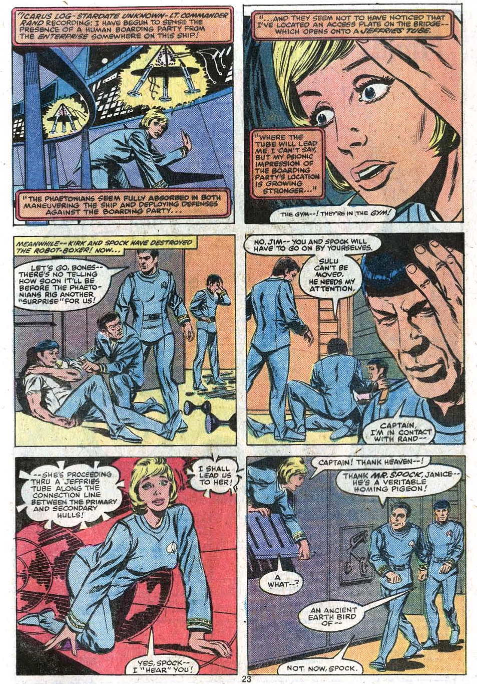 Read online Star Trek (1980) comic -  Issue #12 - 24