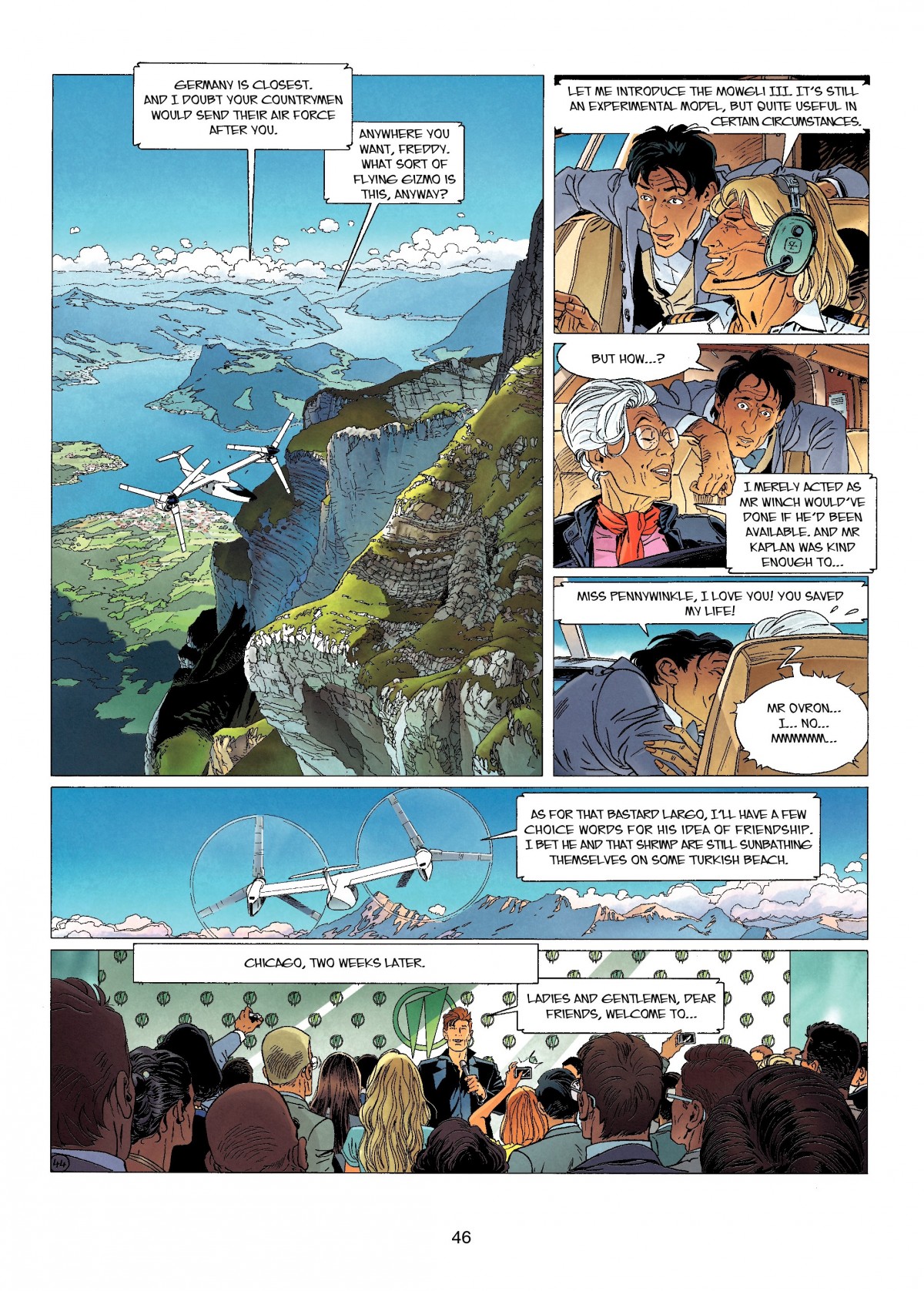 Read online Largo Winch comic -  Issue # TPB 14 - 46