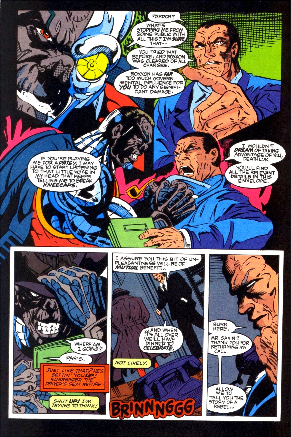 Read online Deathlok (1991) comic -  Issue #17 - 18
