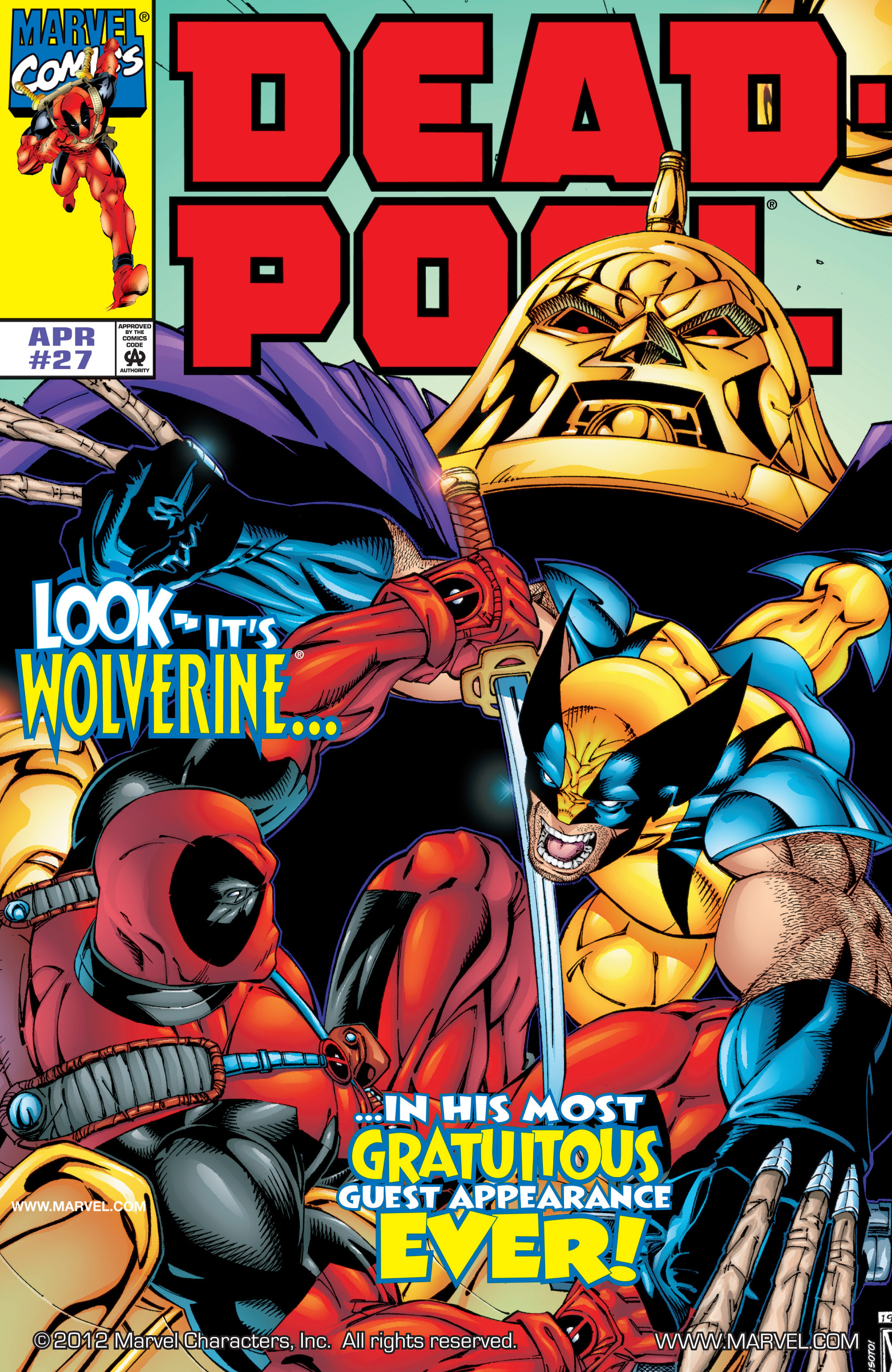 Read online Deadpool (1997) comic -  Issue #27 - 1