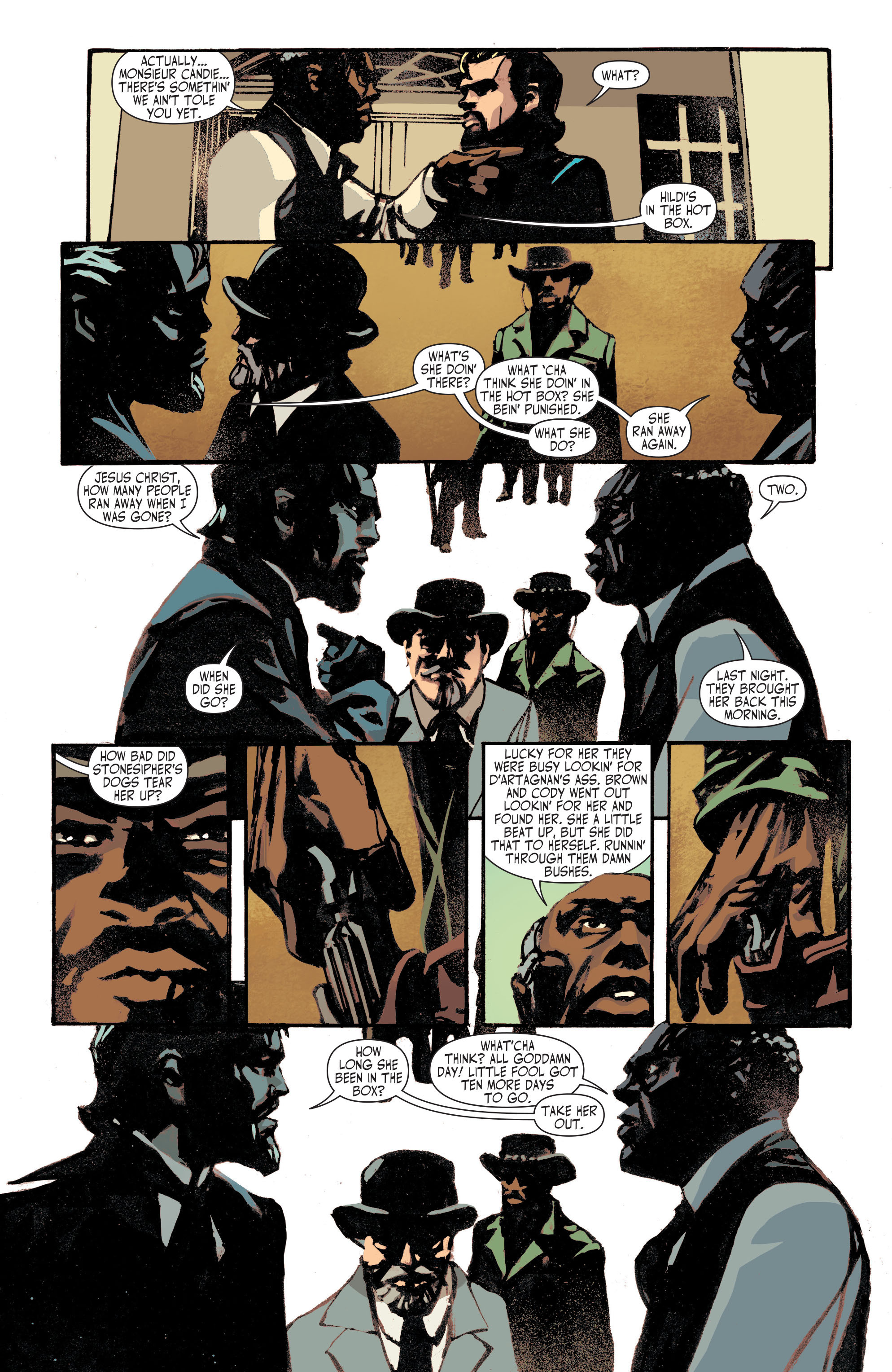 Read online Django Unchained comic -  Issue #5 - 19