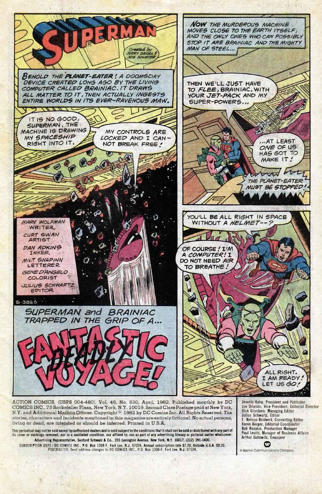 Action Comics (1938) issue 530 - Page 2