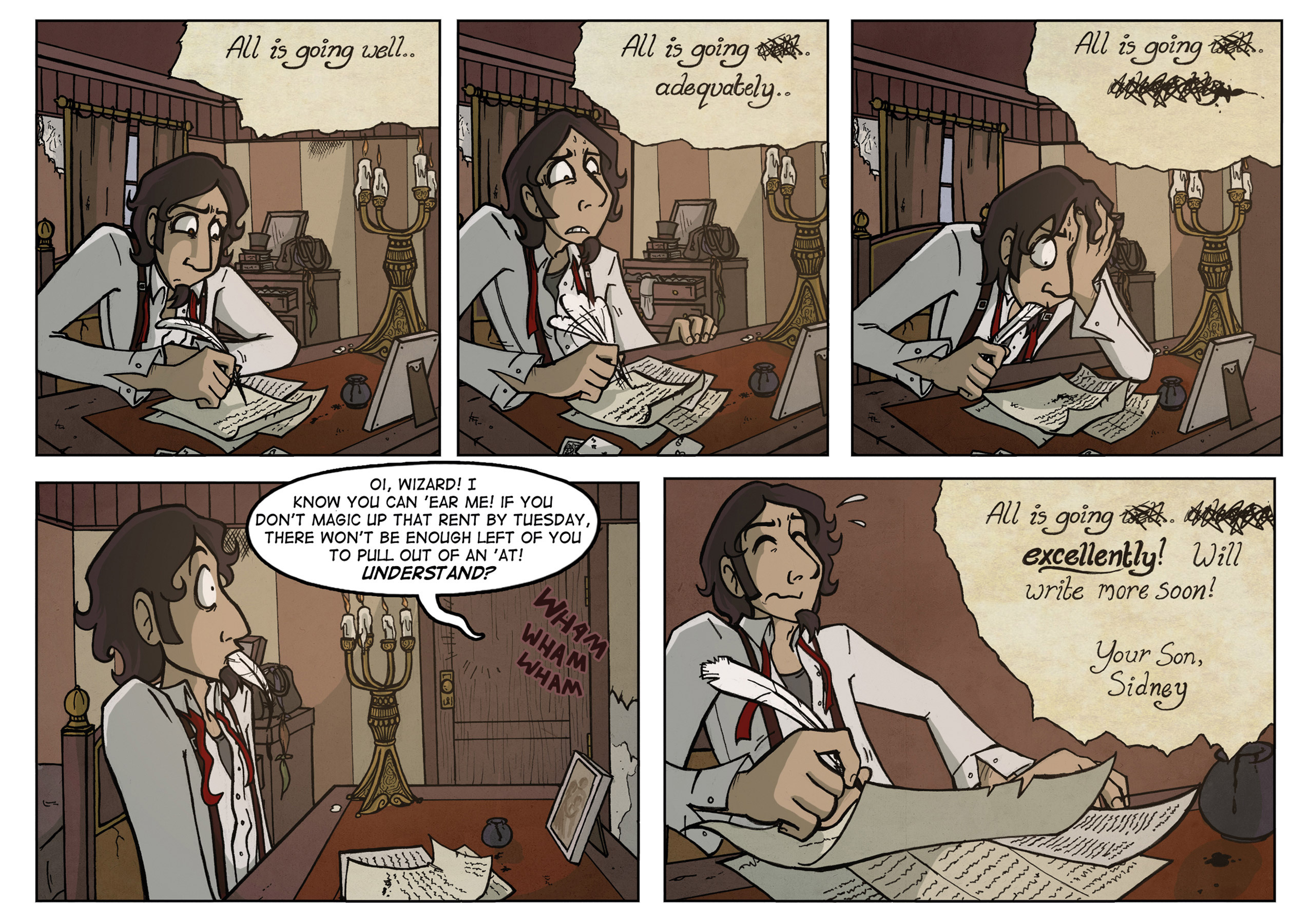 Read online Widdershins comic -  Issue #1 - 6