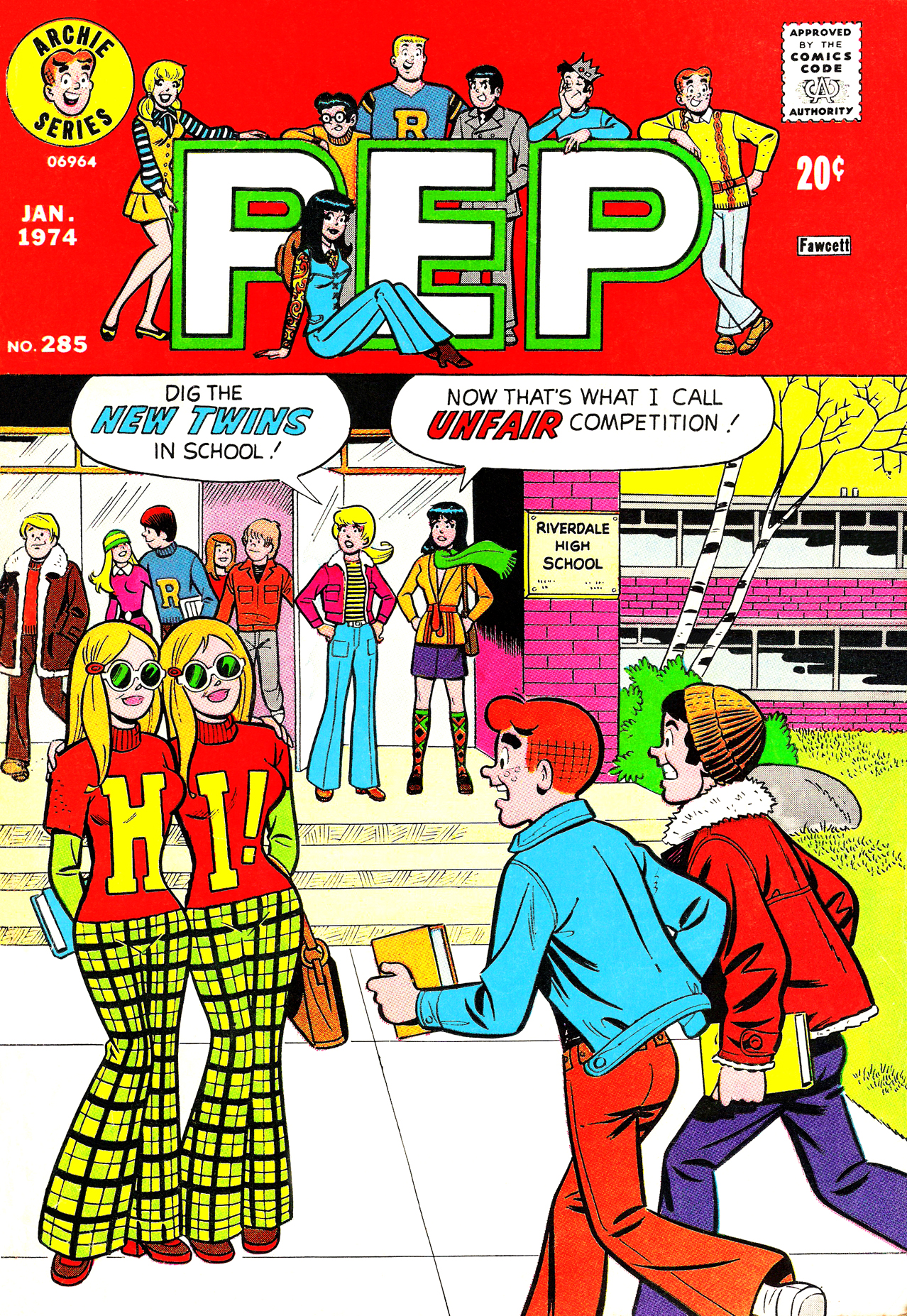 Read online Pep Comics comic -  Issue #285 - 1