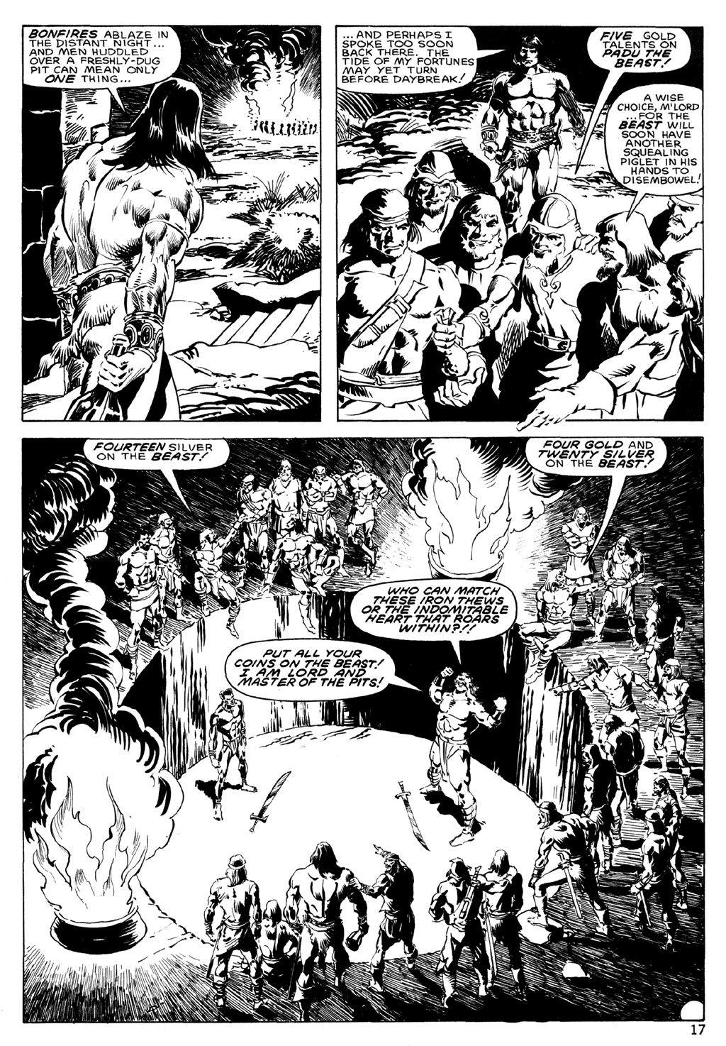 Read online The Savage Sword Of Conan comic -  Issue #120 - 18