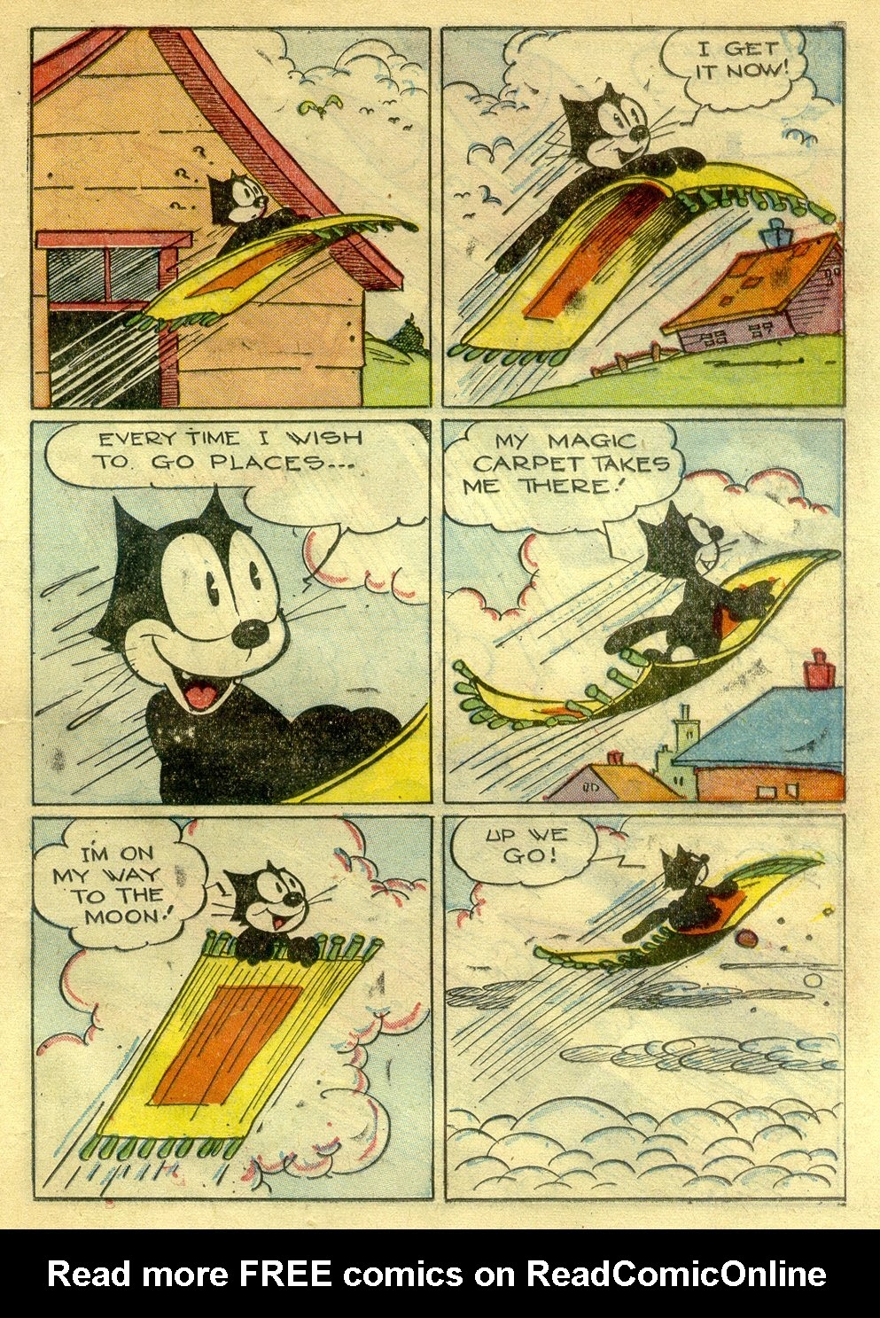 Read online Felix the Cat (1948) comic -  Issue #16 - 36