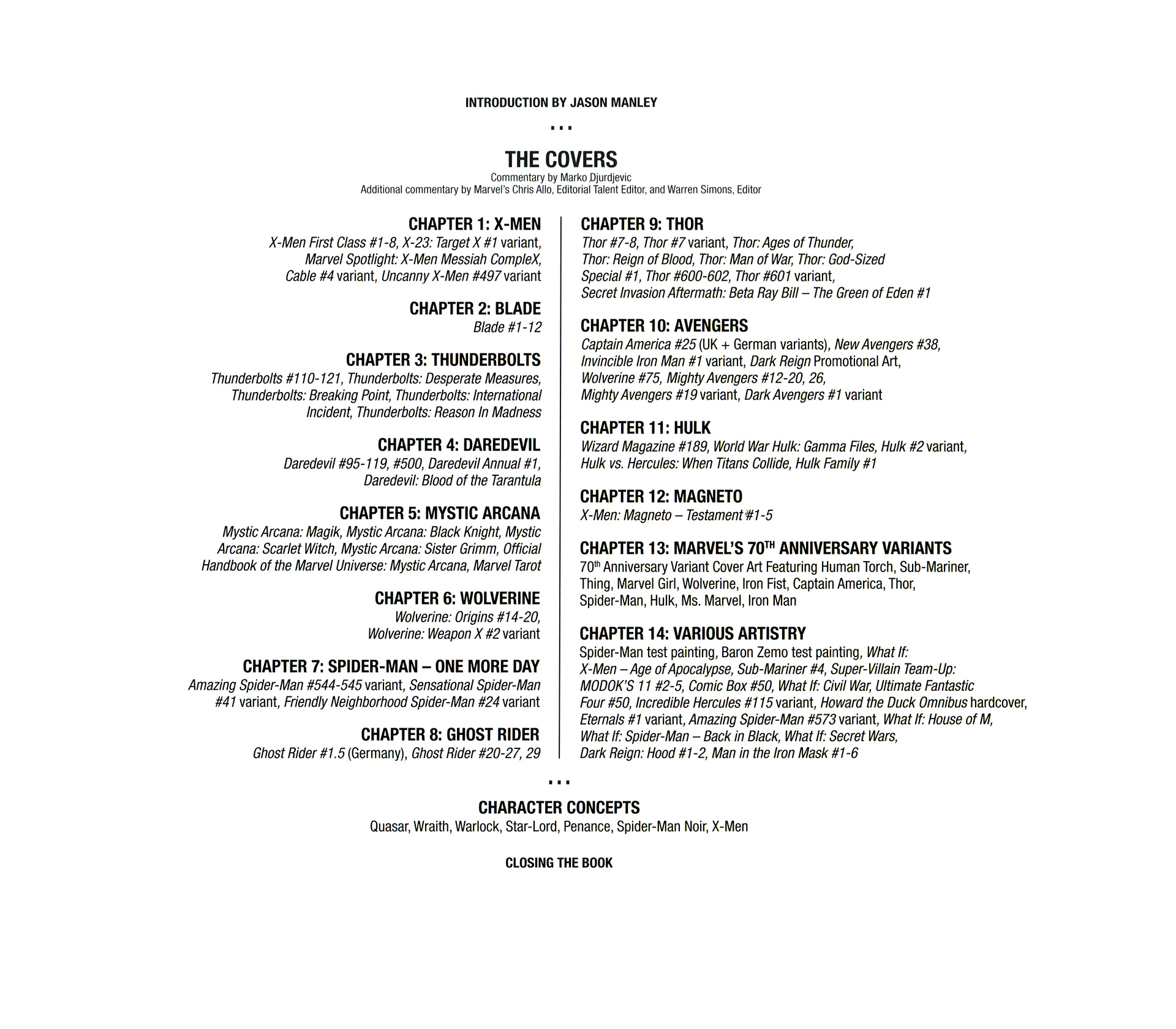 Read online The Marvel Art of Marko Djurdjevic comic -  Issue # TPB (Part 1) - 8