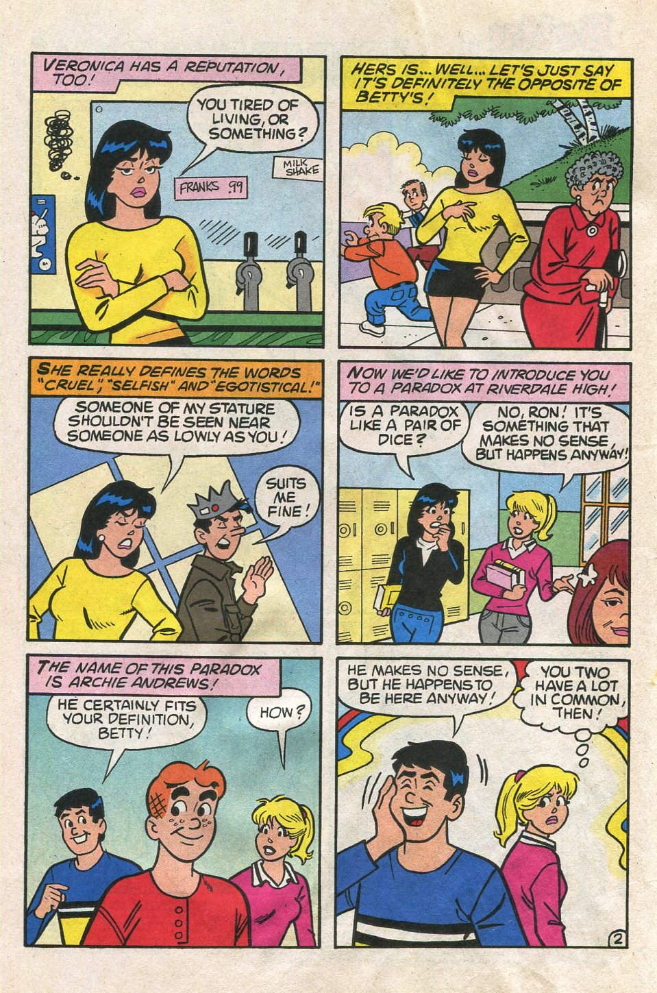 Read online Betty and Veronica (1987) comic -  Issue #144 - 4
