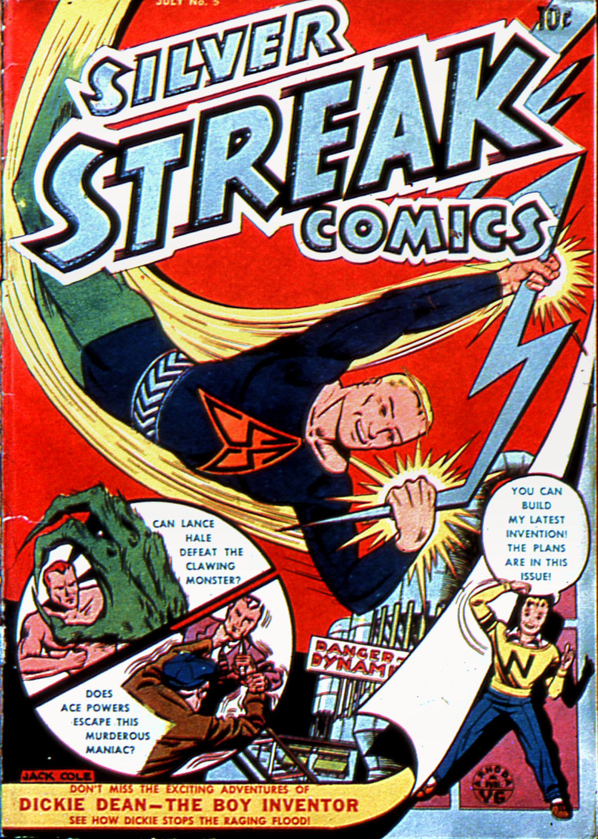 Read online Silver Streak Comics comic -  Issue #5 - 1