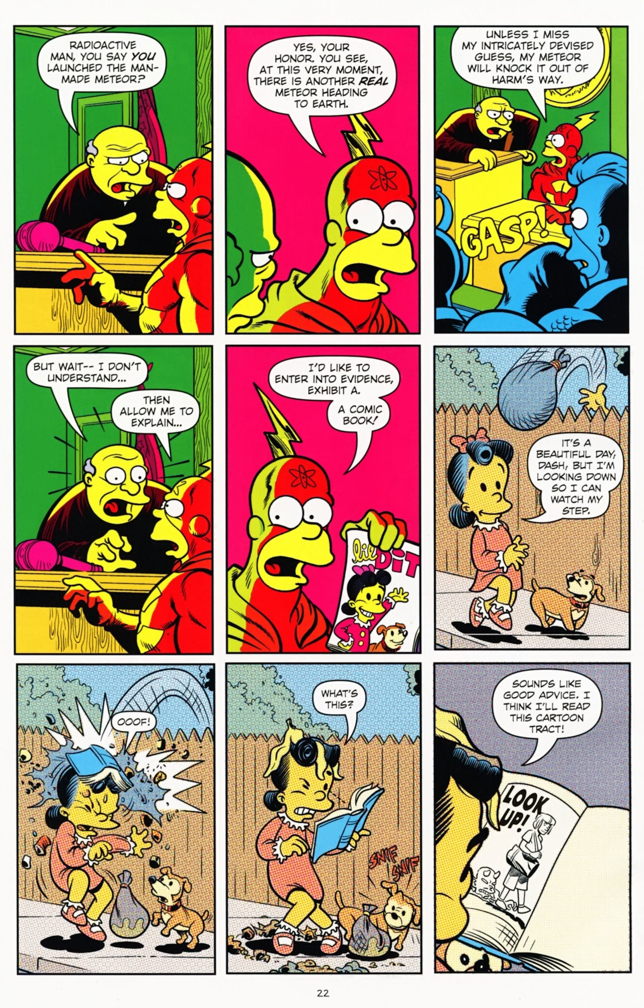 Read online Bongo Comics Presents Simpsons Super Spectacular comic -  Issue #13 - 24