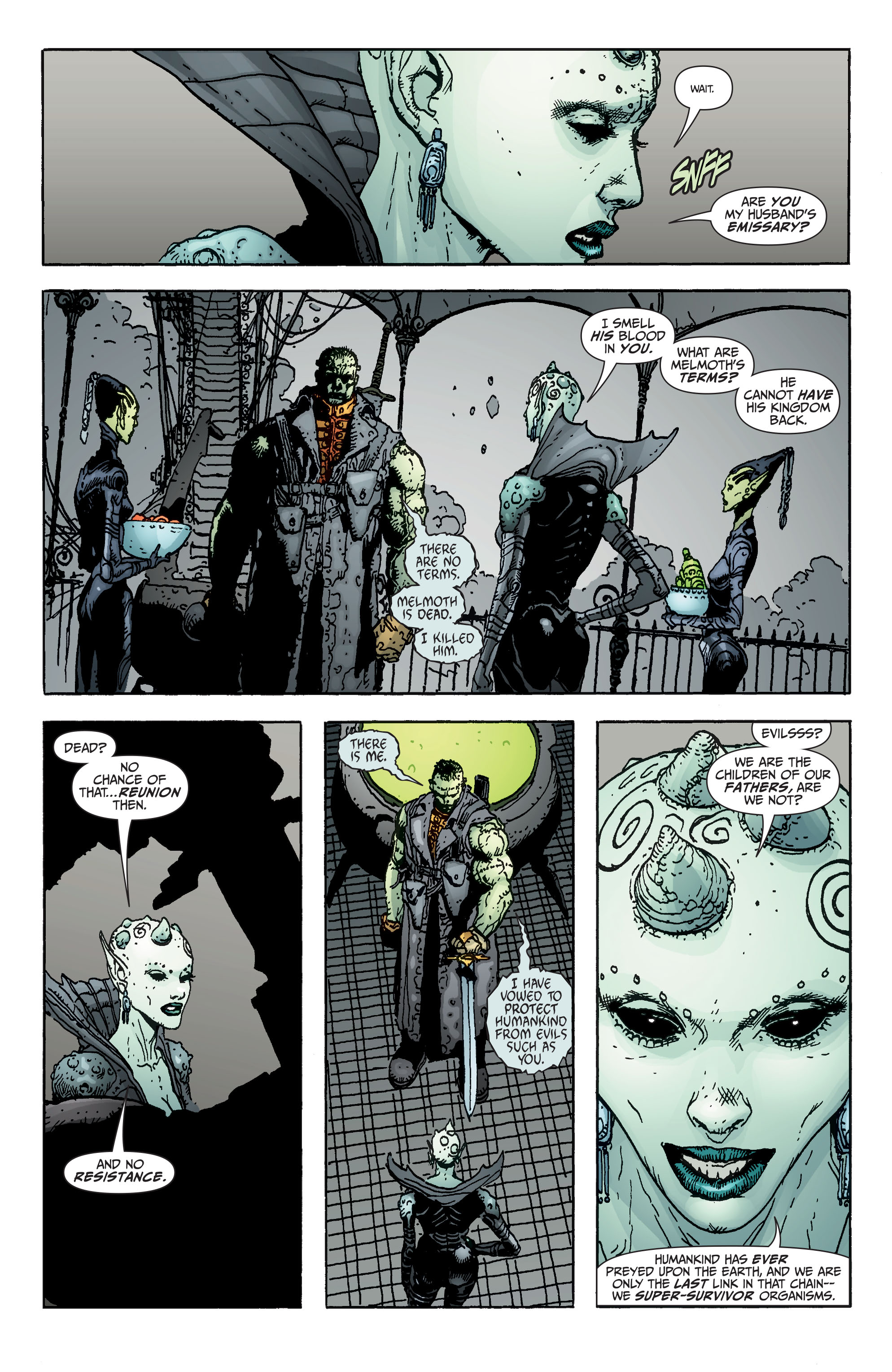 Read online Seven Soldiers: Frankenstein comic -  Issue #4 - 15