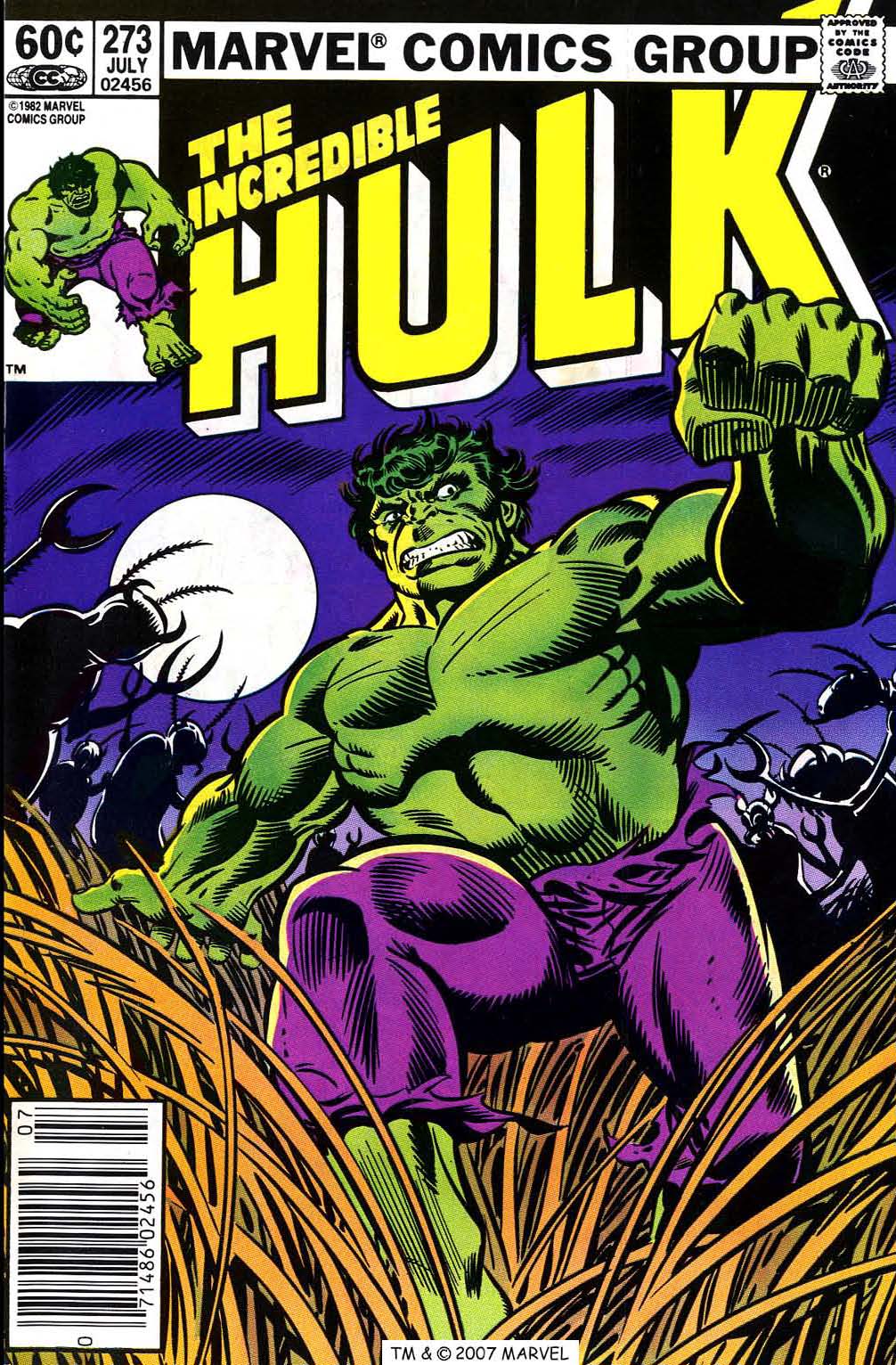 Read online The Incredible Hulk (1968) comic -  Issue #273 - 1