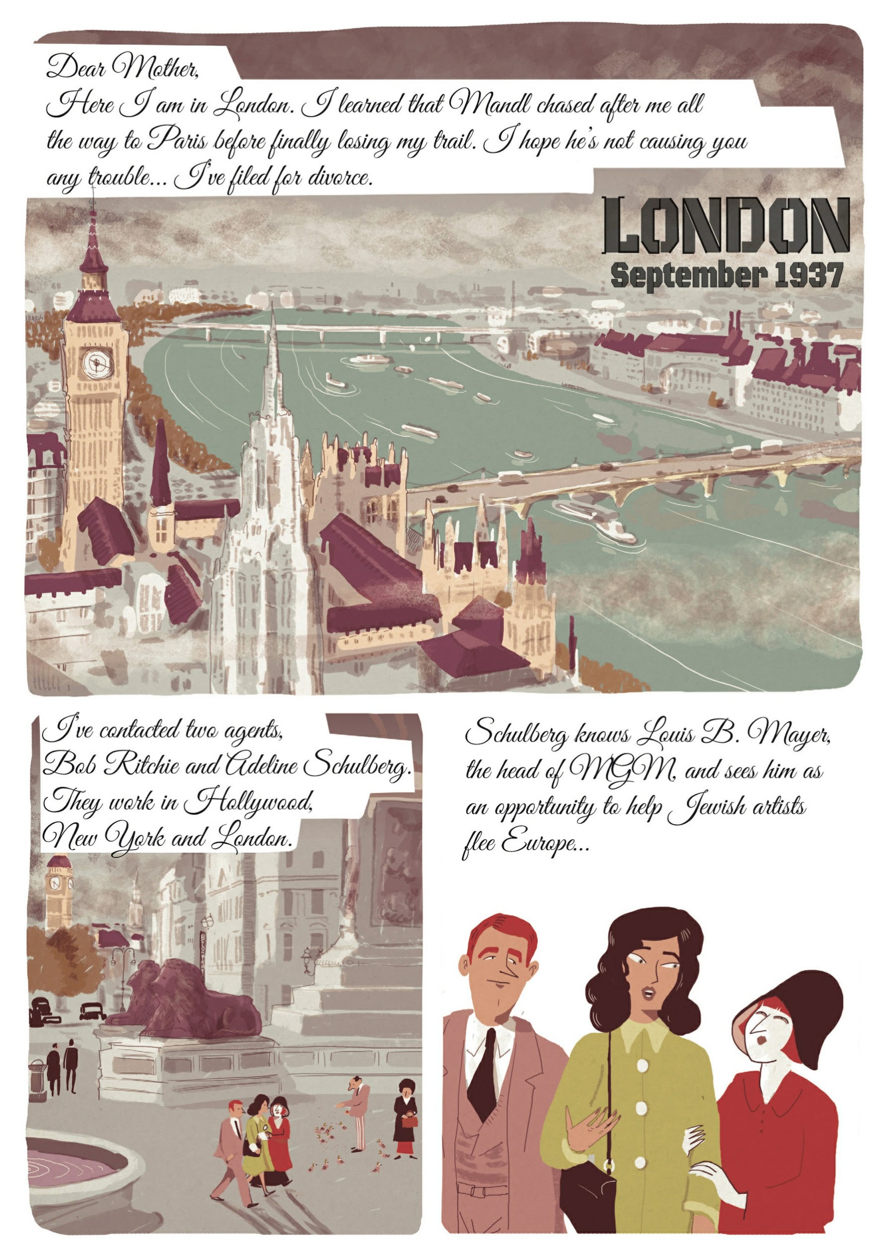 Read online Hedy Lamarr: An Incredible Life comic -  Issue # TPB (Part 1) - 73