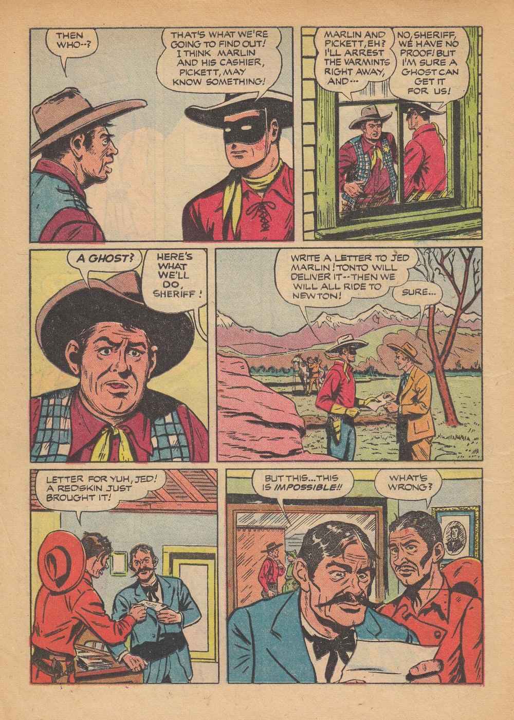 Read online The Lone Ranger (1948) comic -  Issue #33 - 10