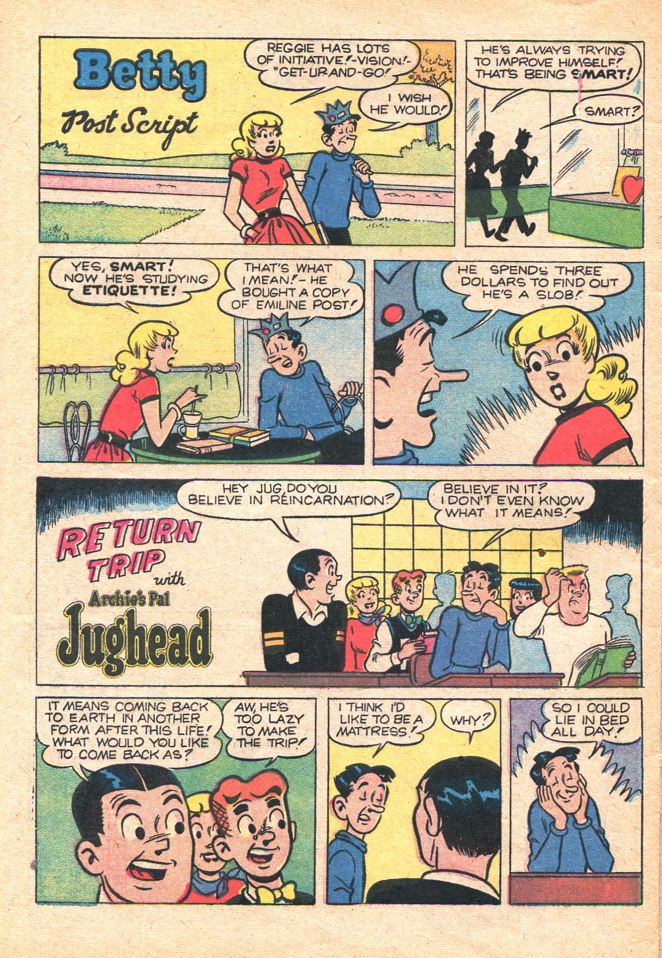 Read online Archie's Joke Book Magazine comic -  Issue #25 - 32