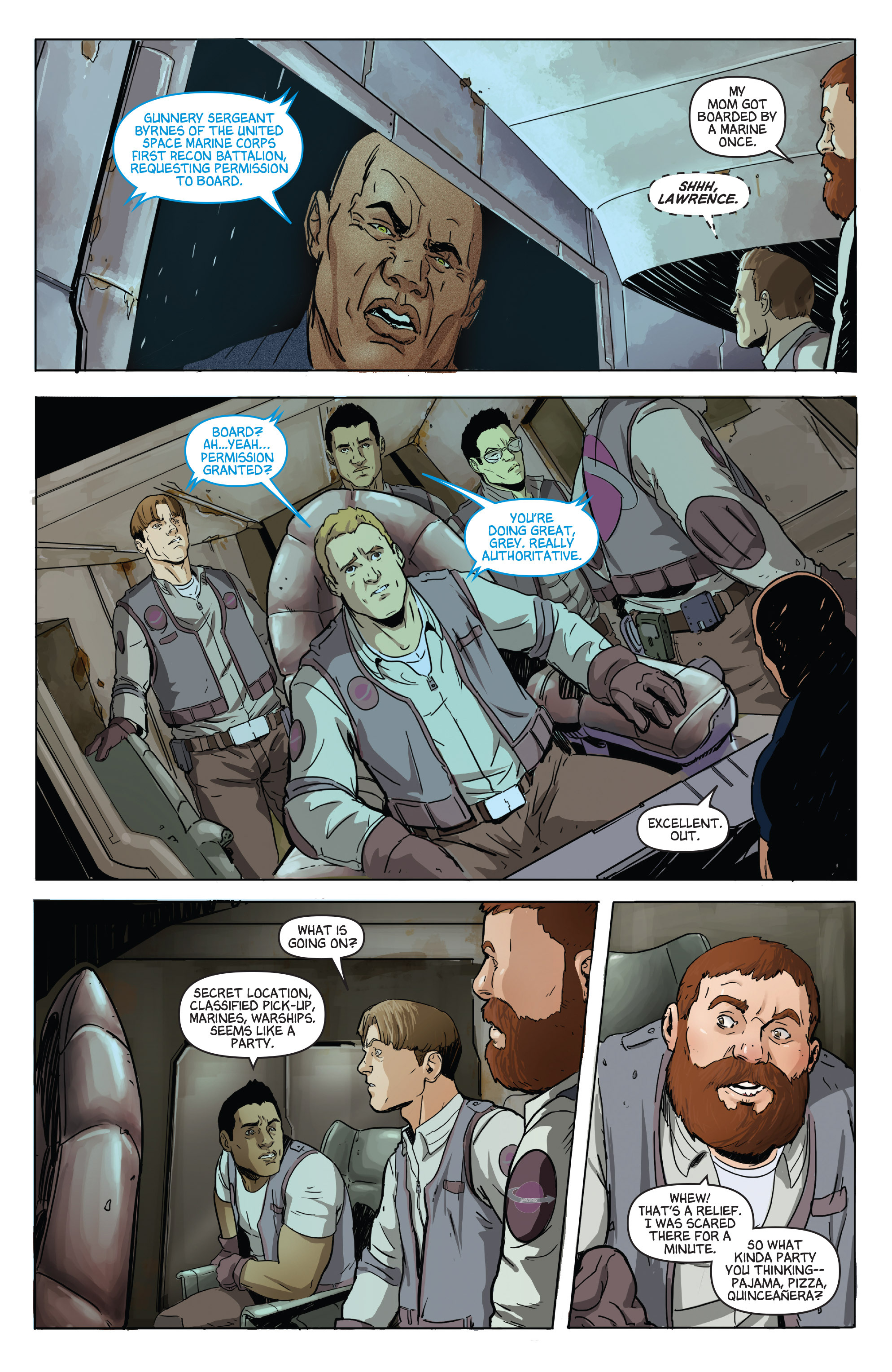 Read online Aliens vs. Parker comic -  Issue # _TPB - 15