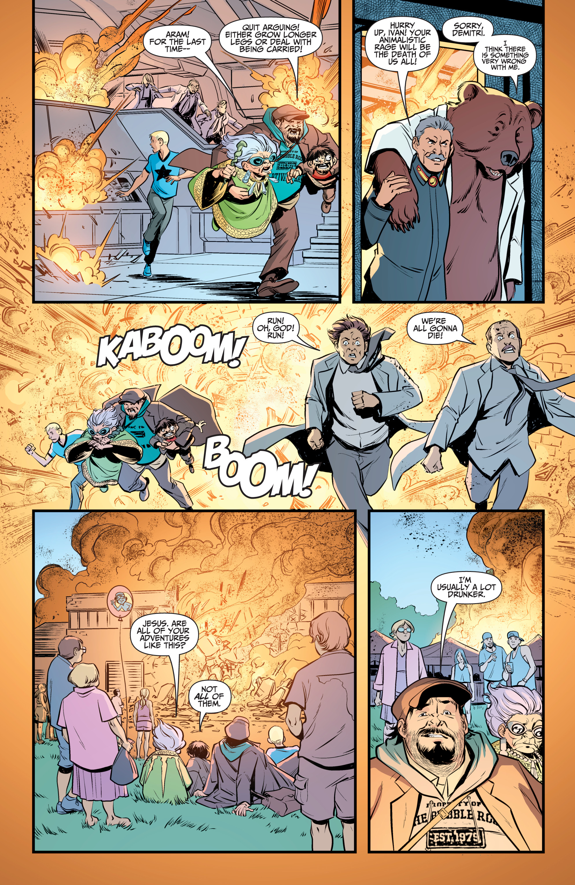 Read online A&A: The Adventures of Archer & Armstrong comic -  Issue #12 - 17