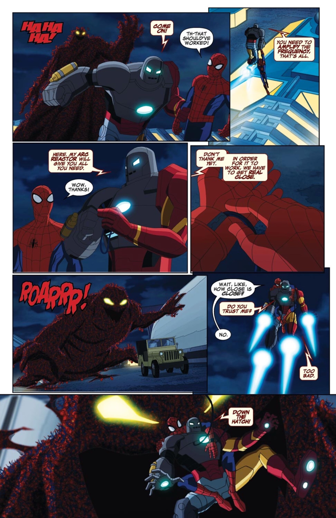 Read online Marvel Universe Ultimate Spider-Man: Web Warriors comic -  Issue #3 - 20