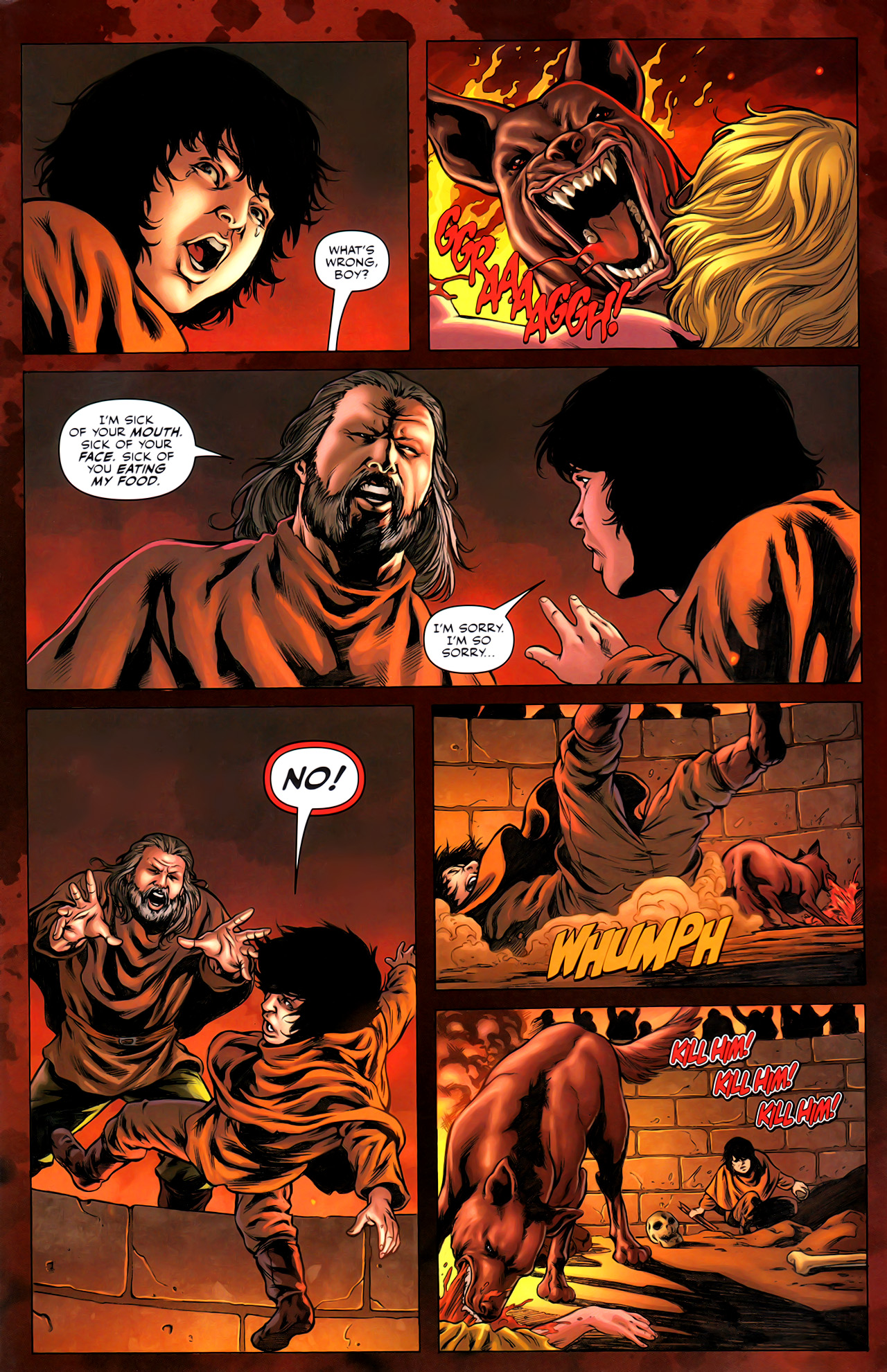 Read online Highlander Origins: The Kurgan comic -  Issue #1 - 8