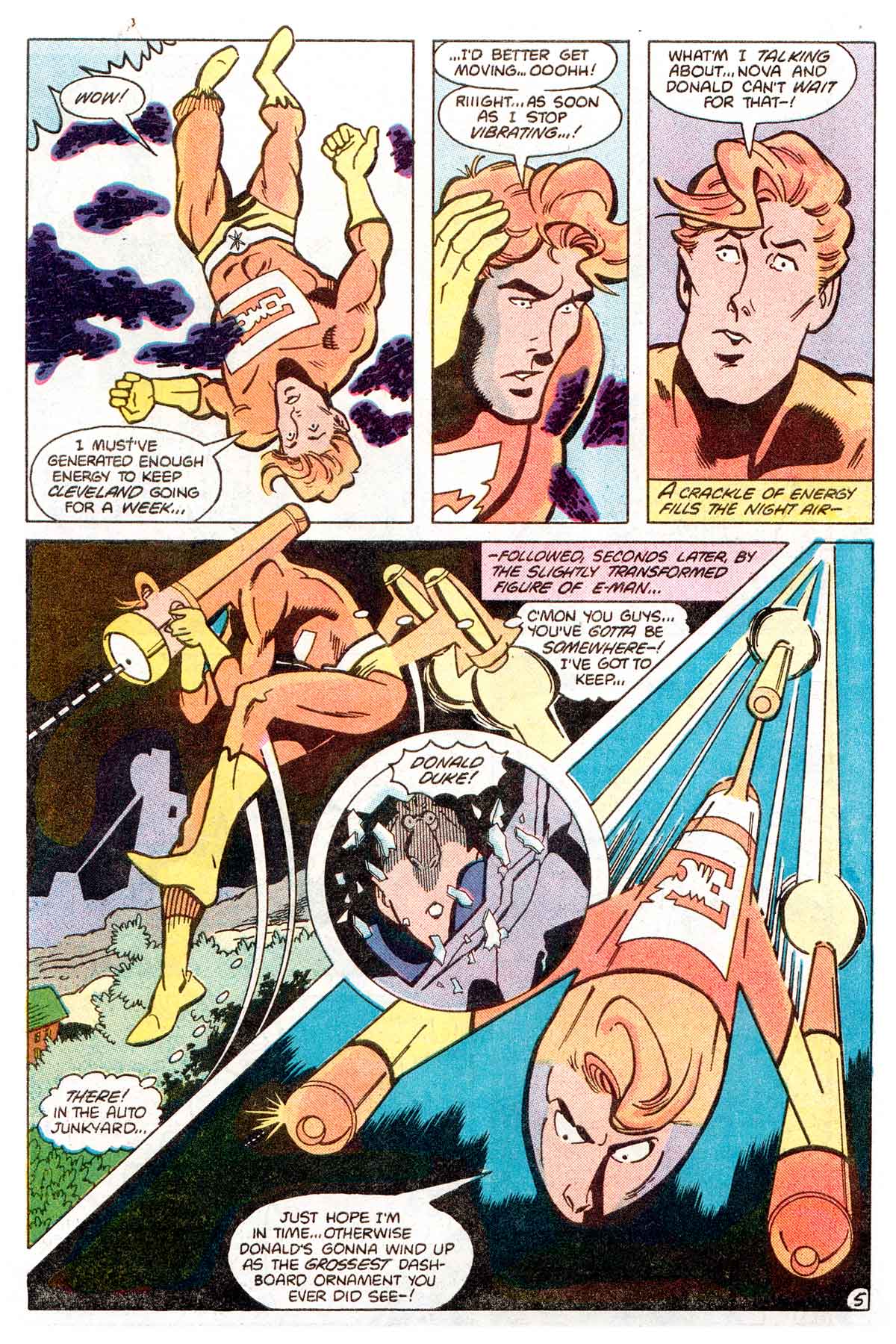 Read online E-Man (1983) comic -  Issue #11 - 7