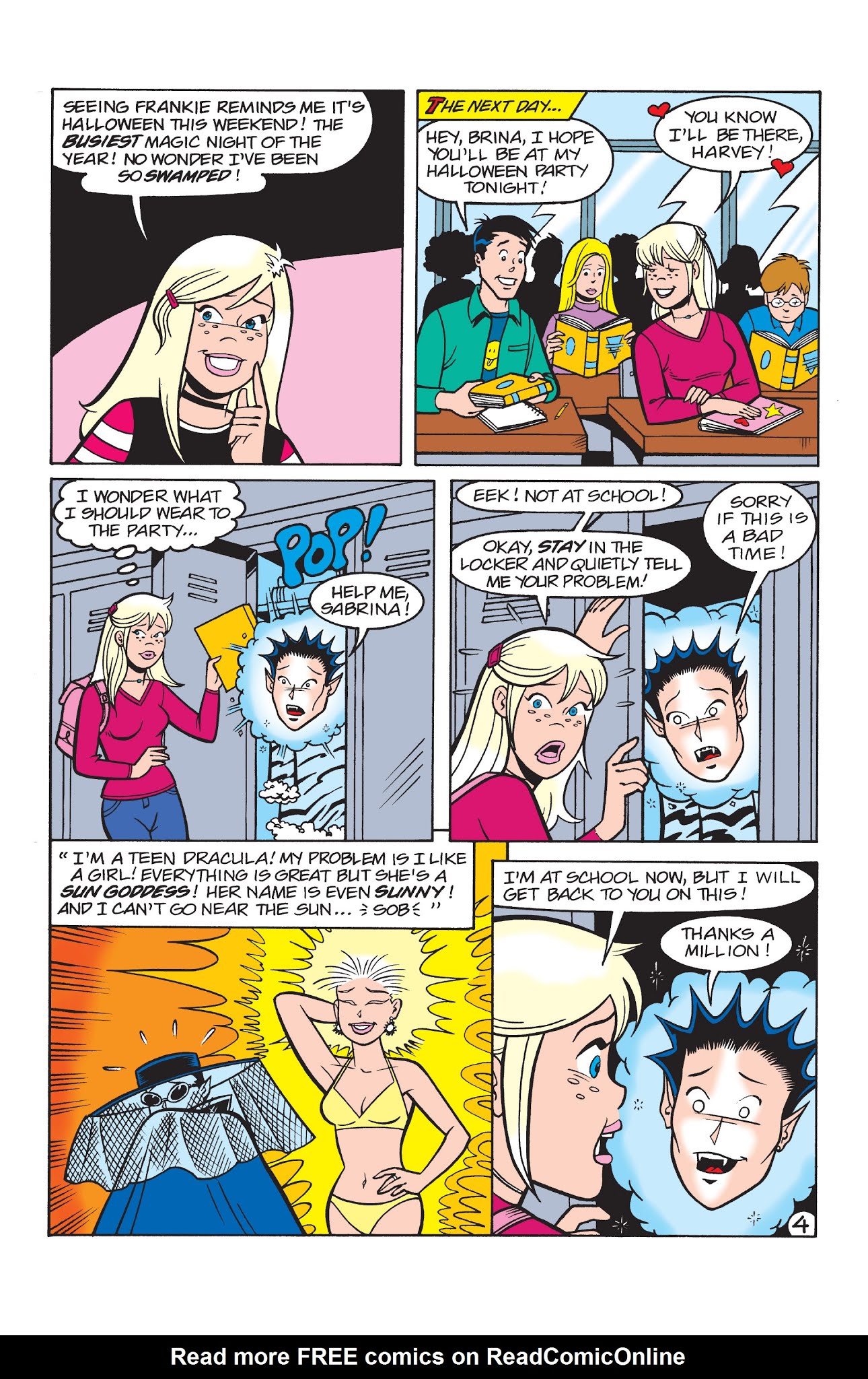 Read online Sabrina the Teenage Witch (2000) comic -  Issue #50 - 5