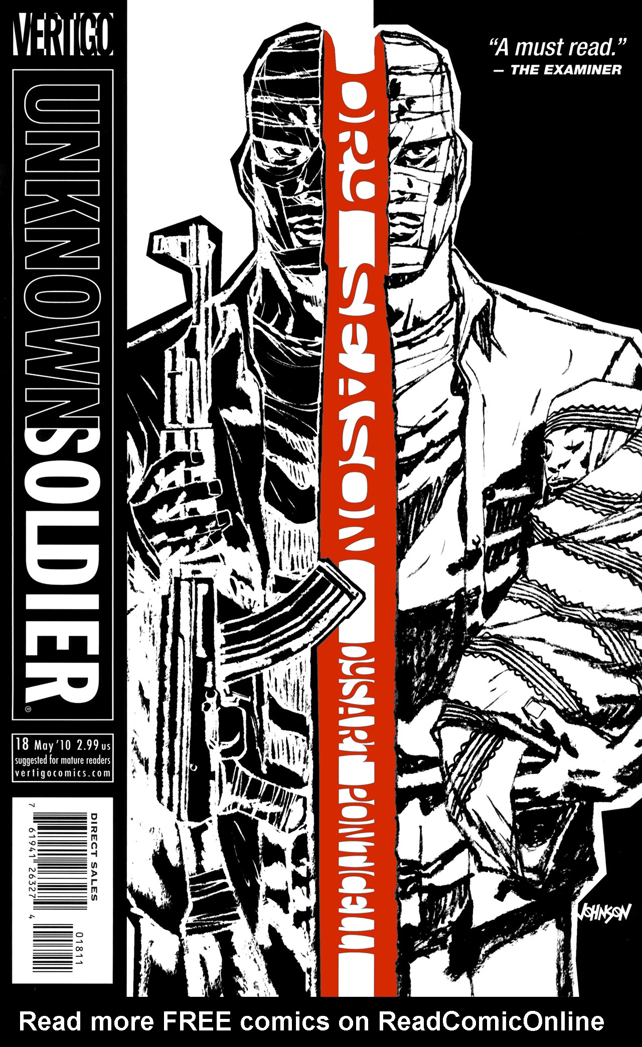 Read online Unknown Soldier (2008) comic -  Issue #18 - 1